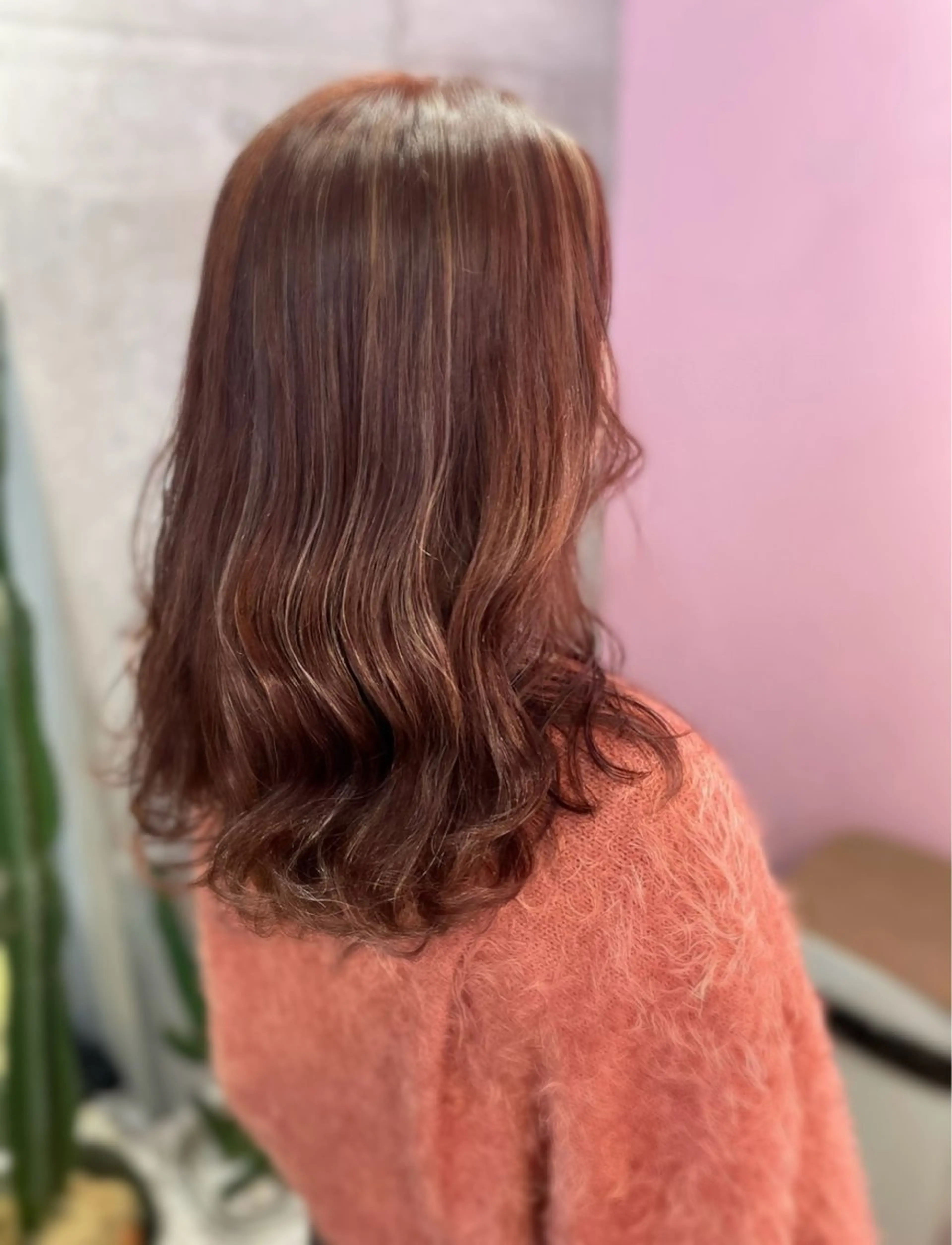 ロング カラー ハイライトカラー ハイライト カット、縮毛矯正 モデル募集🎀あゆみのヘアスタイル