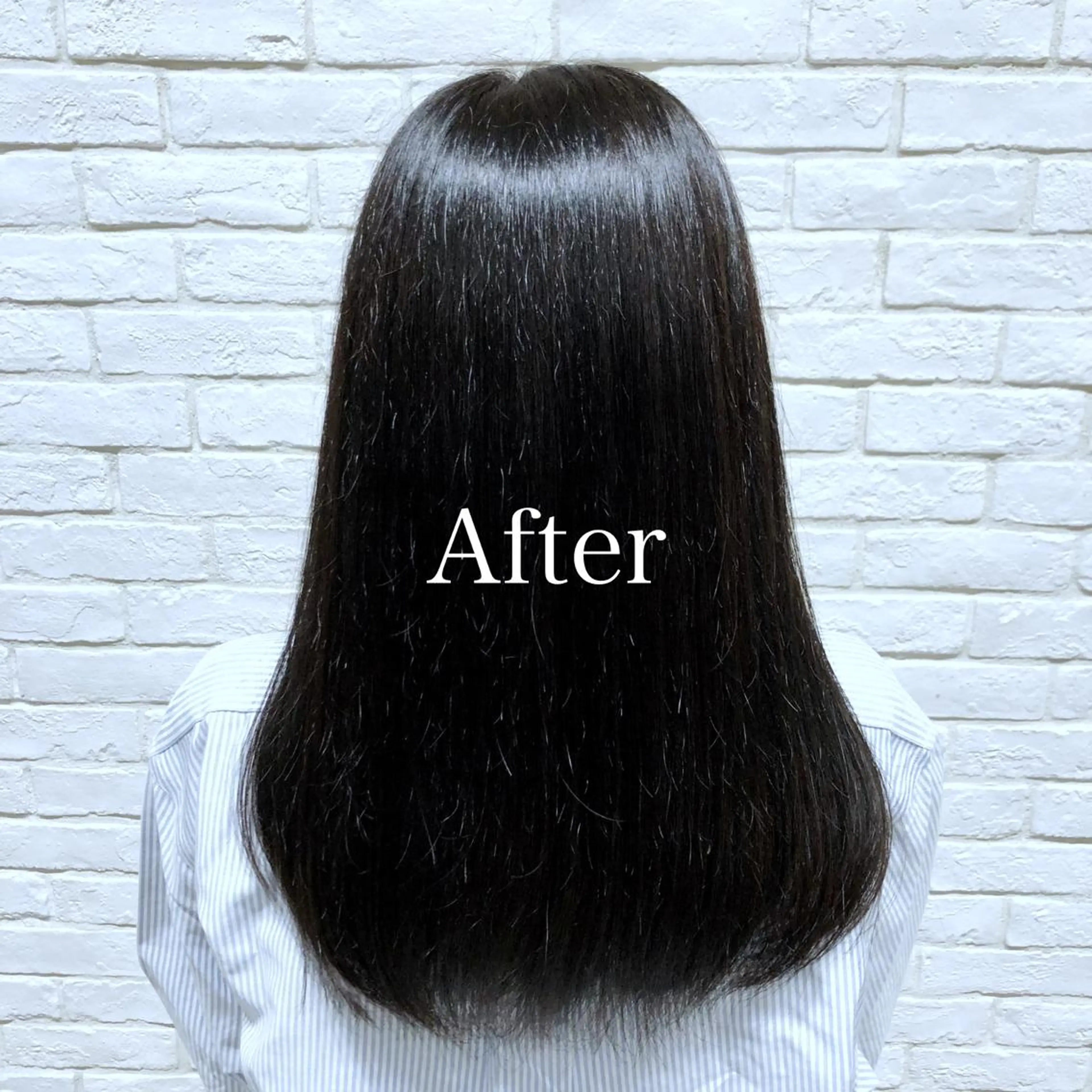 ロング カラー 黒髪 ナチュラルブラック レディースヘア💫 加藤たいが🐯のヘアスタイル