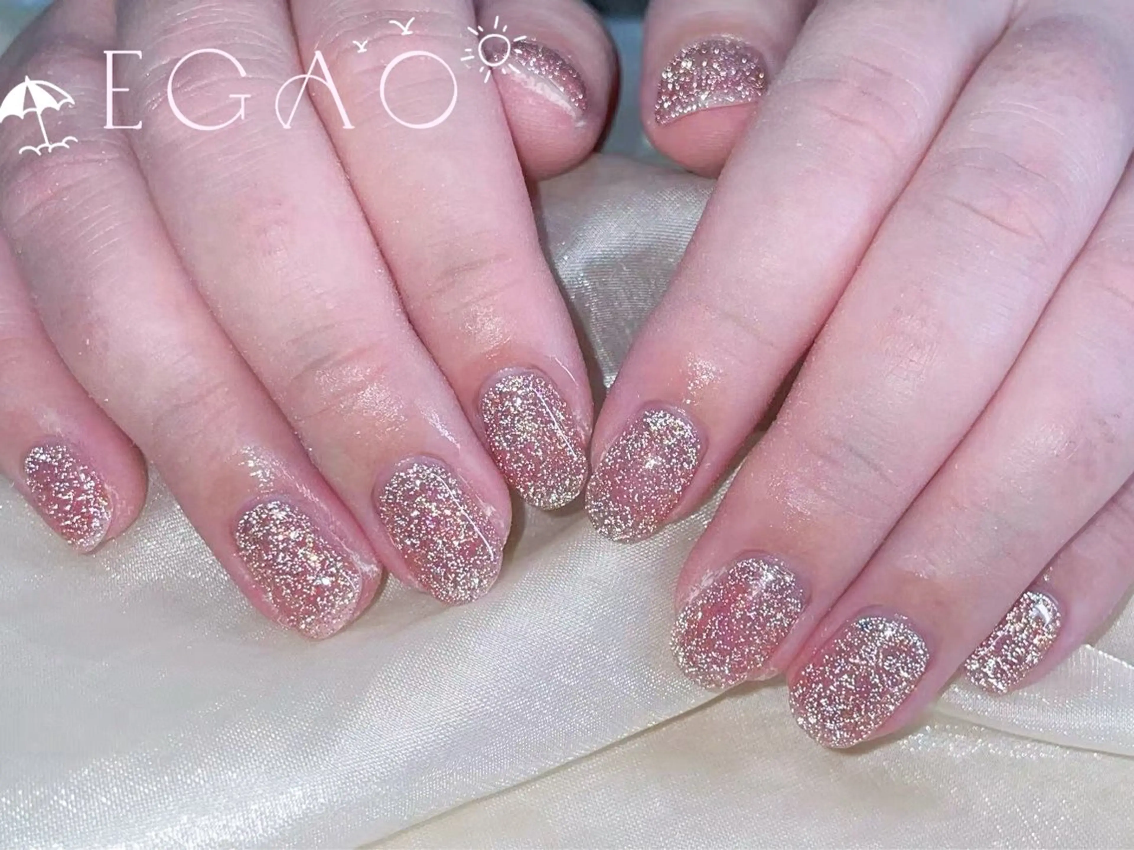 ネイル ジェルネイル パラジェル ハンドネイル Egao Nail Salonのネイルデザイン