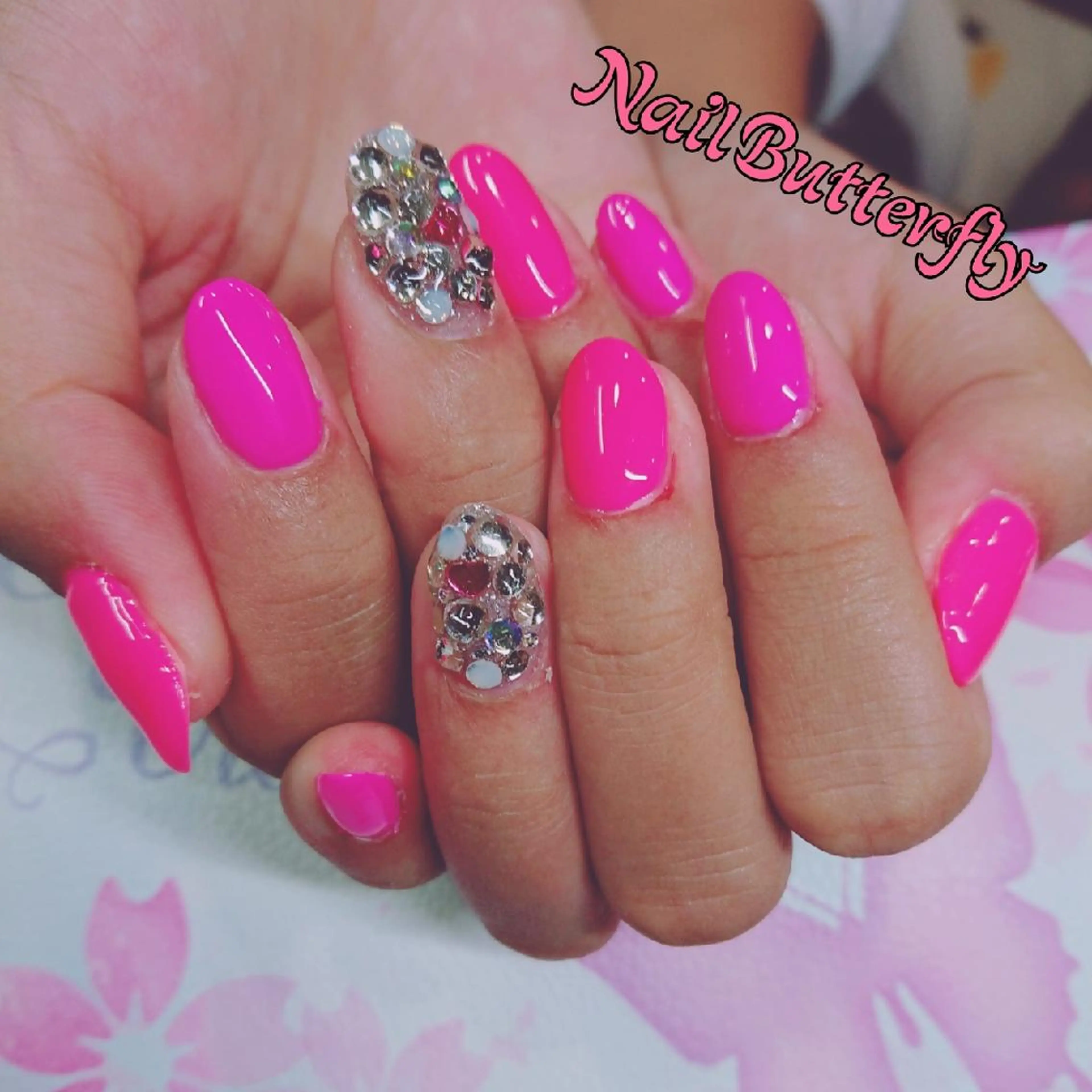 ネイル ハンドネイル とねがわ かよこのネイルデザイン