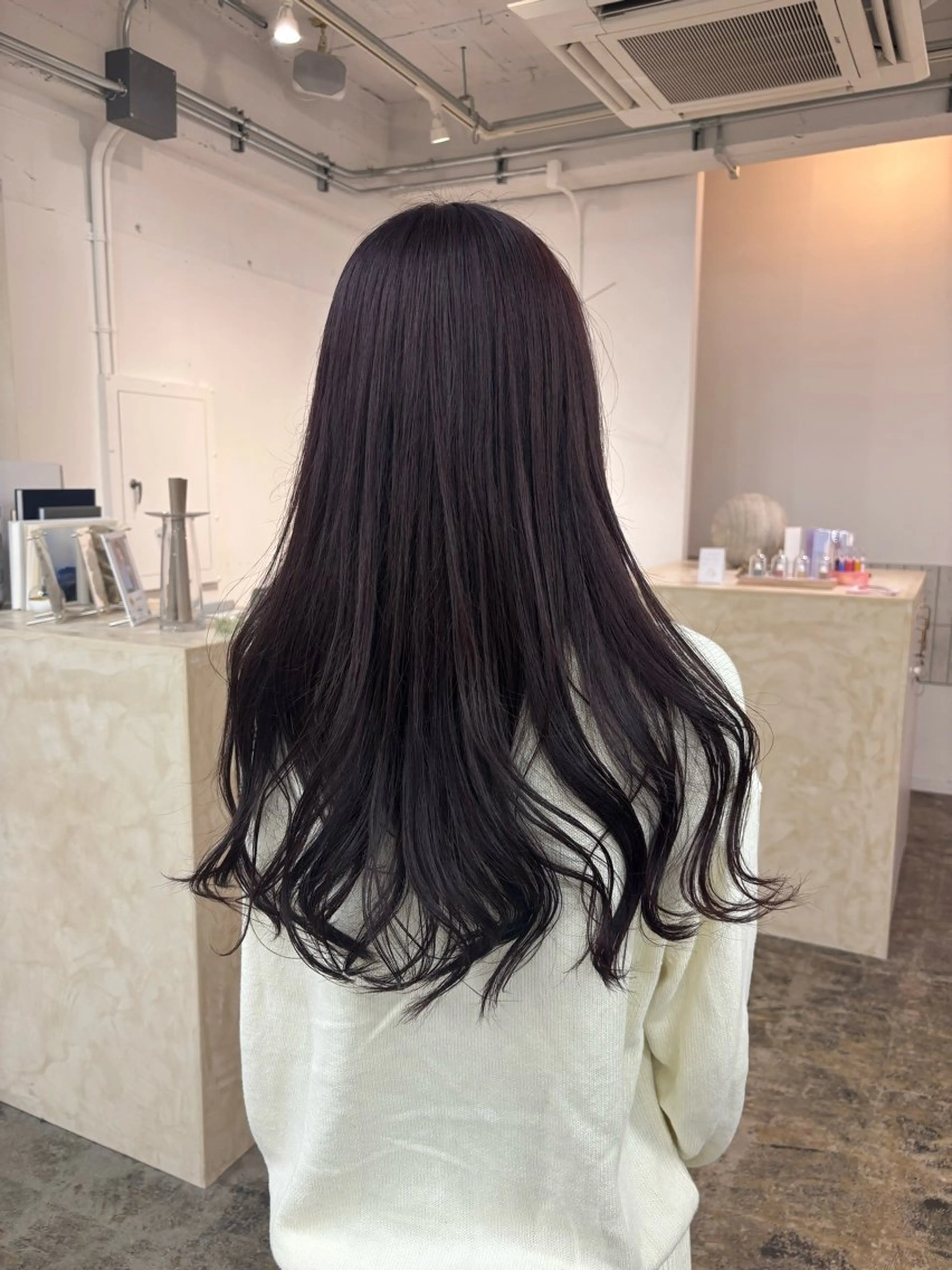 ロング カラー Terve. 梅沢 彩菜美のヘアスタイル