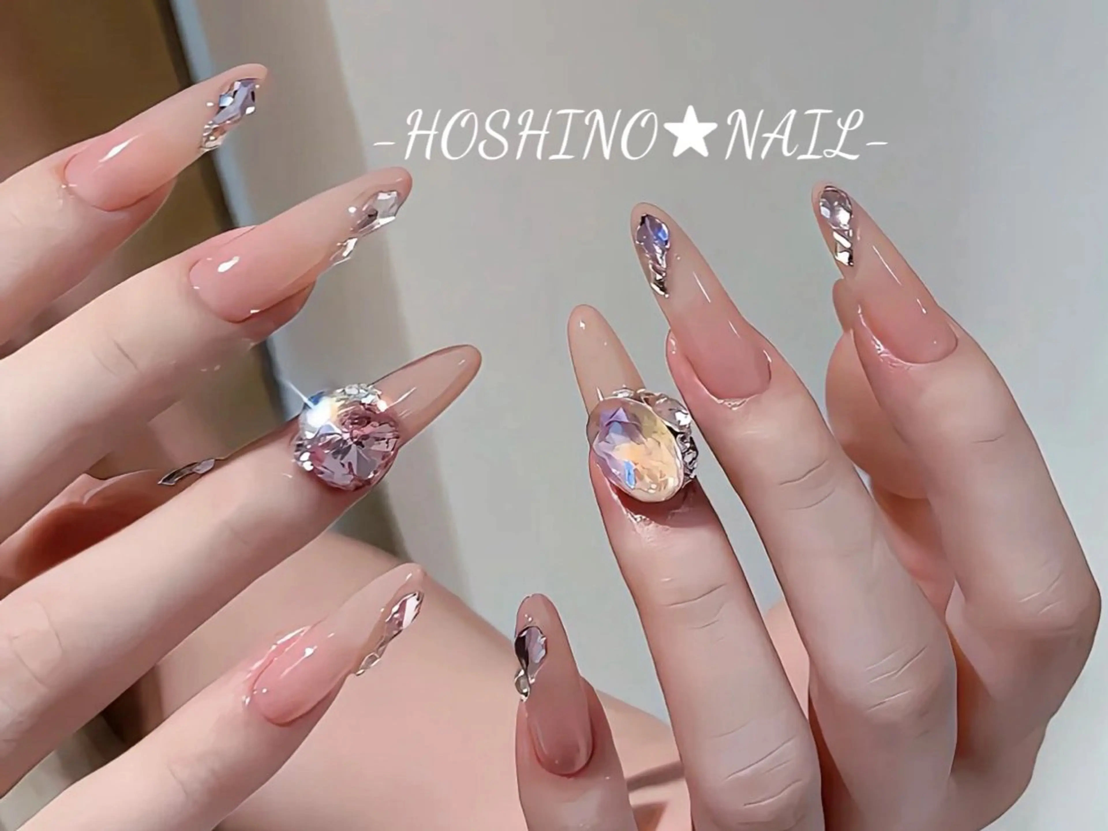 ネイル 長さ出し フットネイル フレンチネイル ジェルネイル 韓国ネイル ハンドネイル ★HOSHINO NAIL★新宿店のネイルデザイン