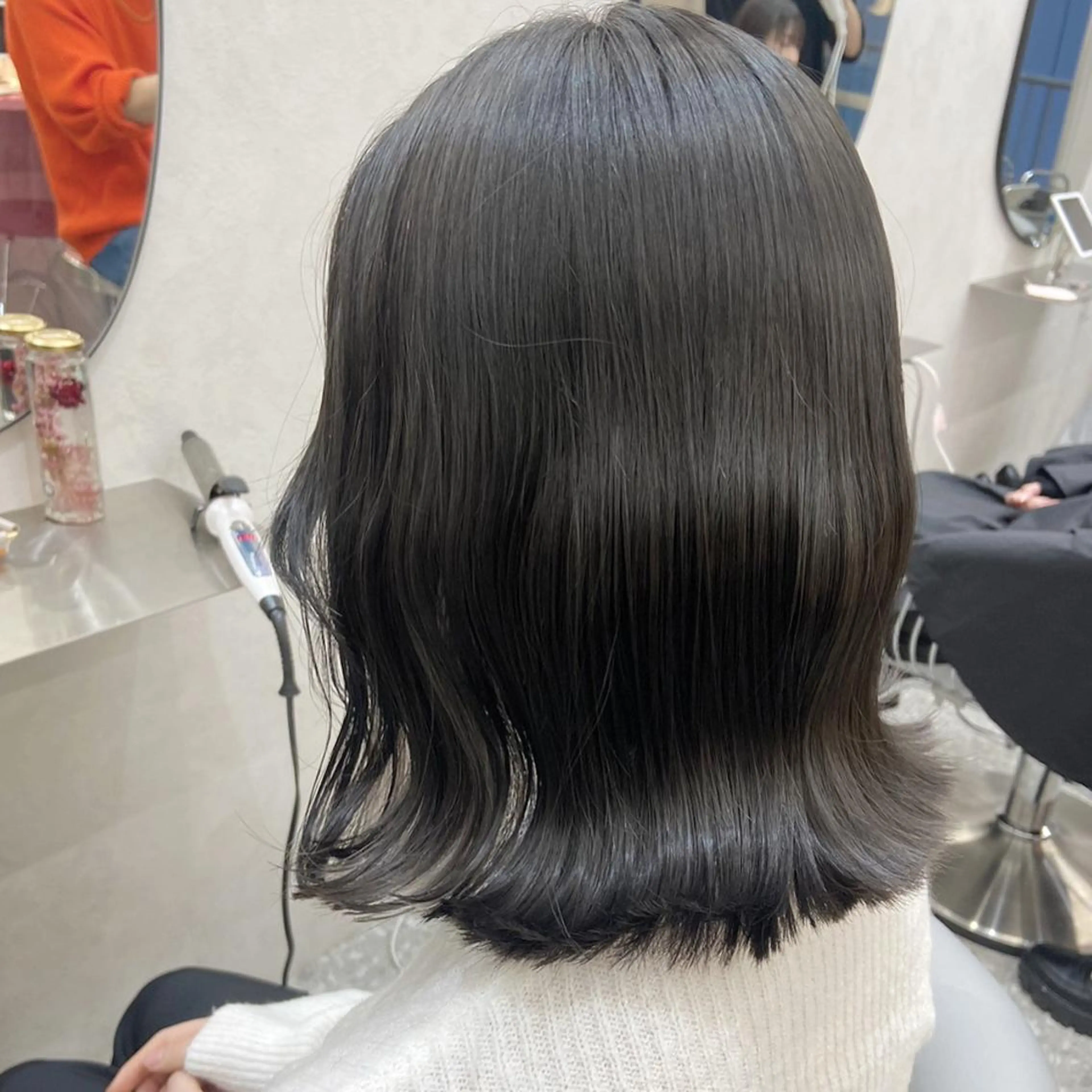 ミディアム カラー カット ヘアカラー トリートメント 新宿/韓国ヘア 中明度カラー/かやのヘアスタイル