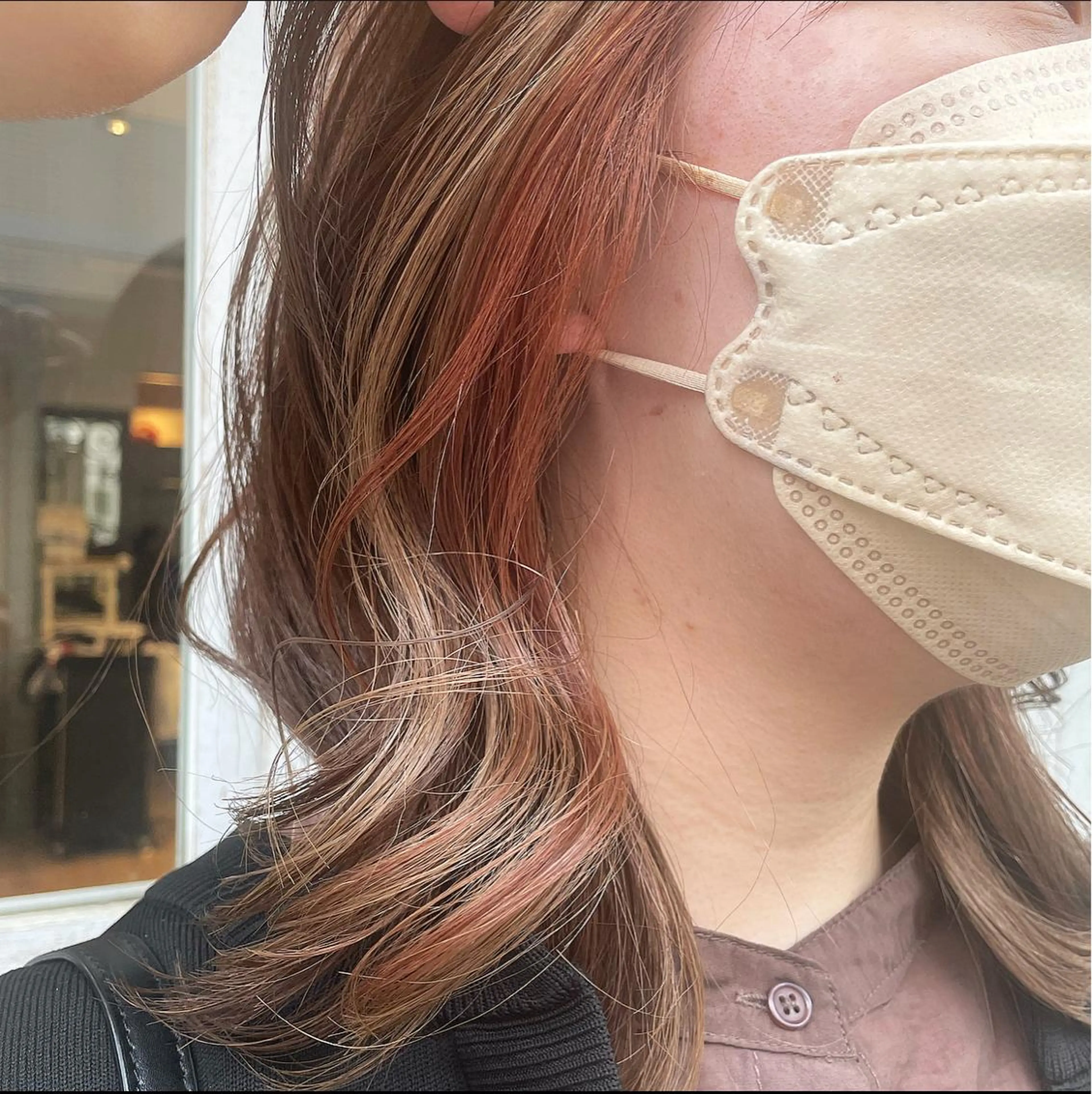 カラー アンサイ 成増のヘアスタイル