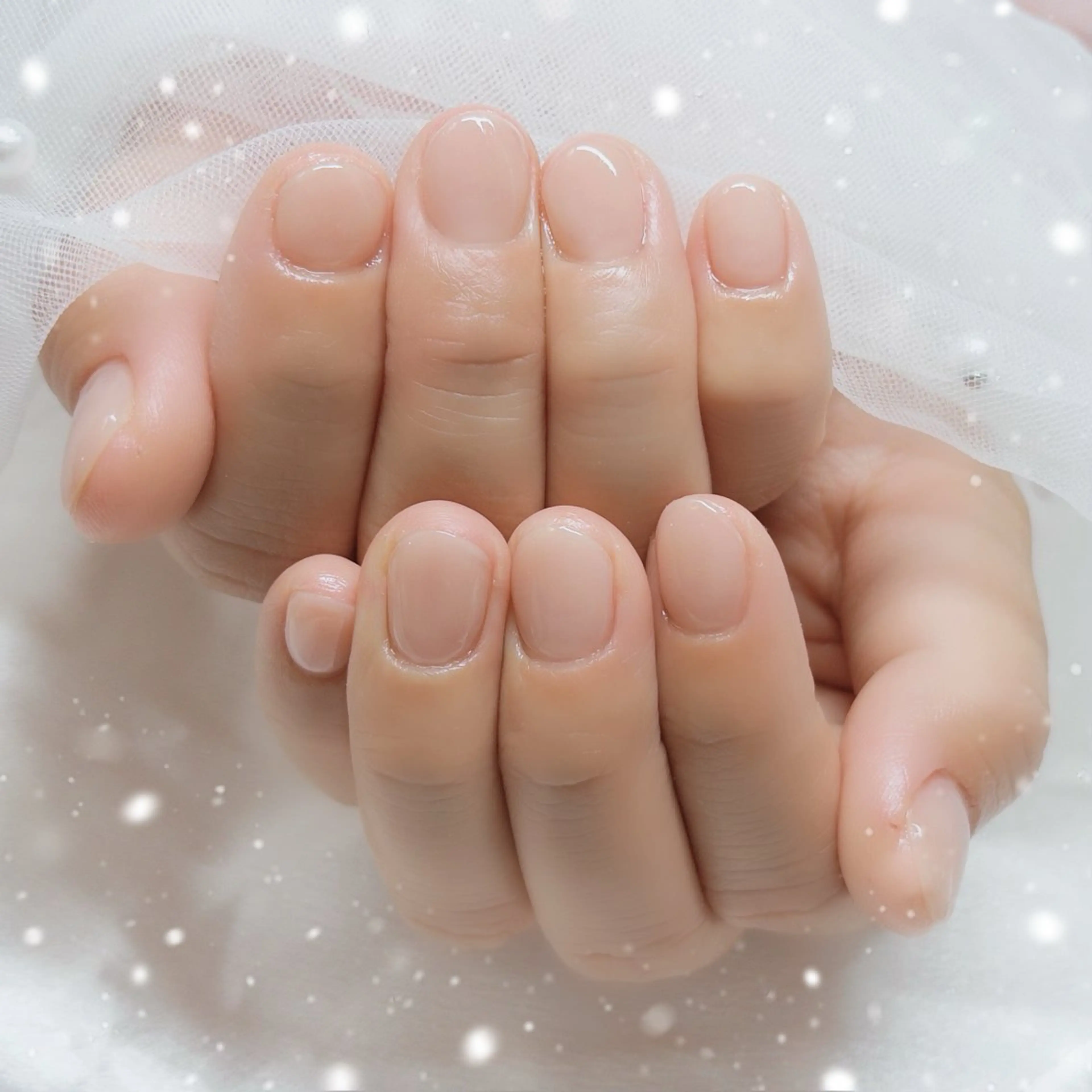 ネイル オフィスネイル ワンカラーネイル ピンク ピンクベージュ mercii nail所属・merciinail sakiのネイルデザイン