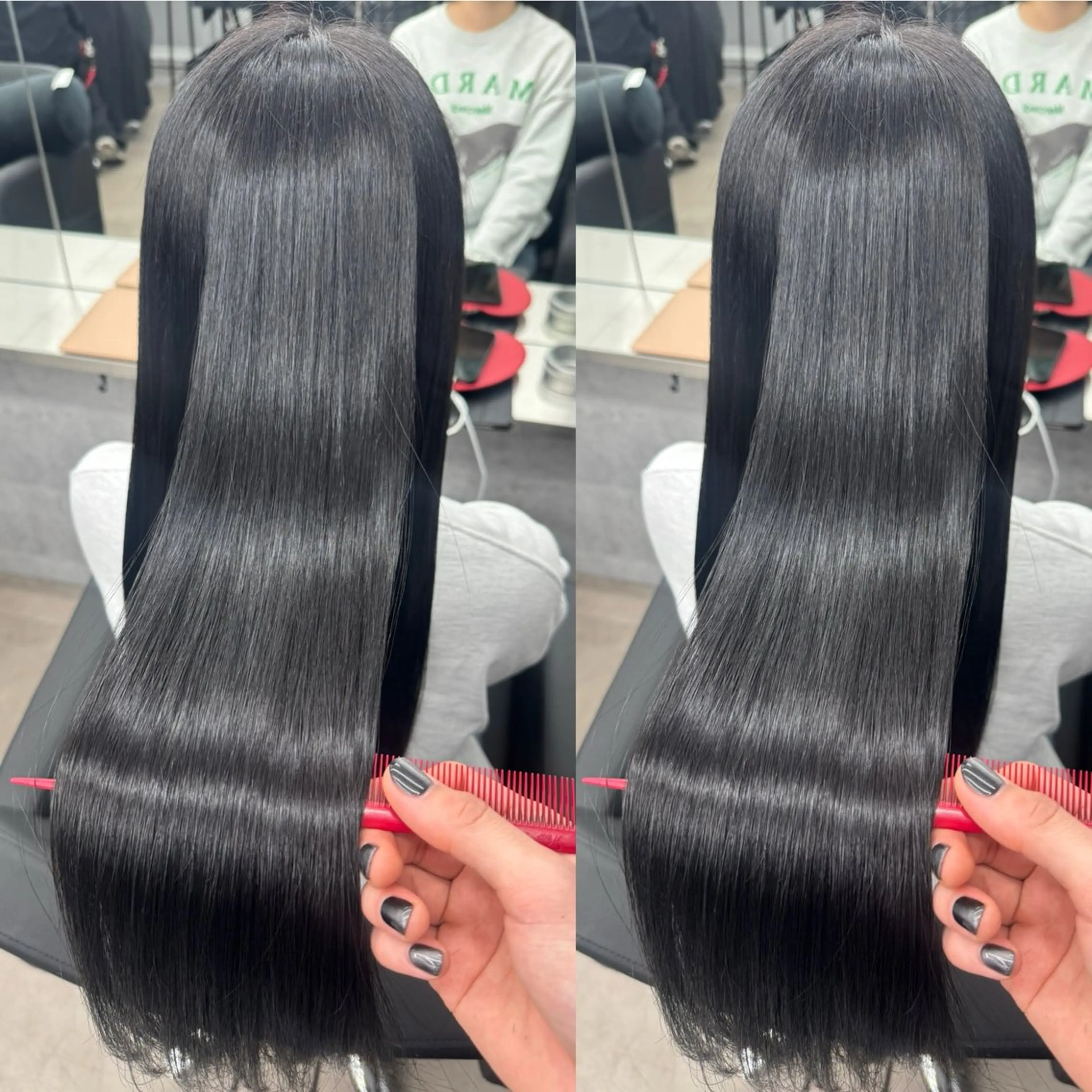 ロング カラー 髪質改善 縮毛矯正 トリートメント 🌈代表 🌈macotoのヘアスタイル