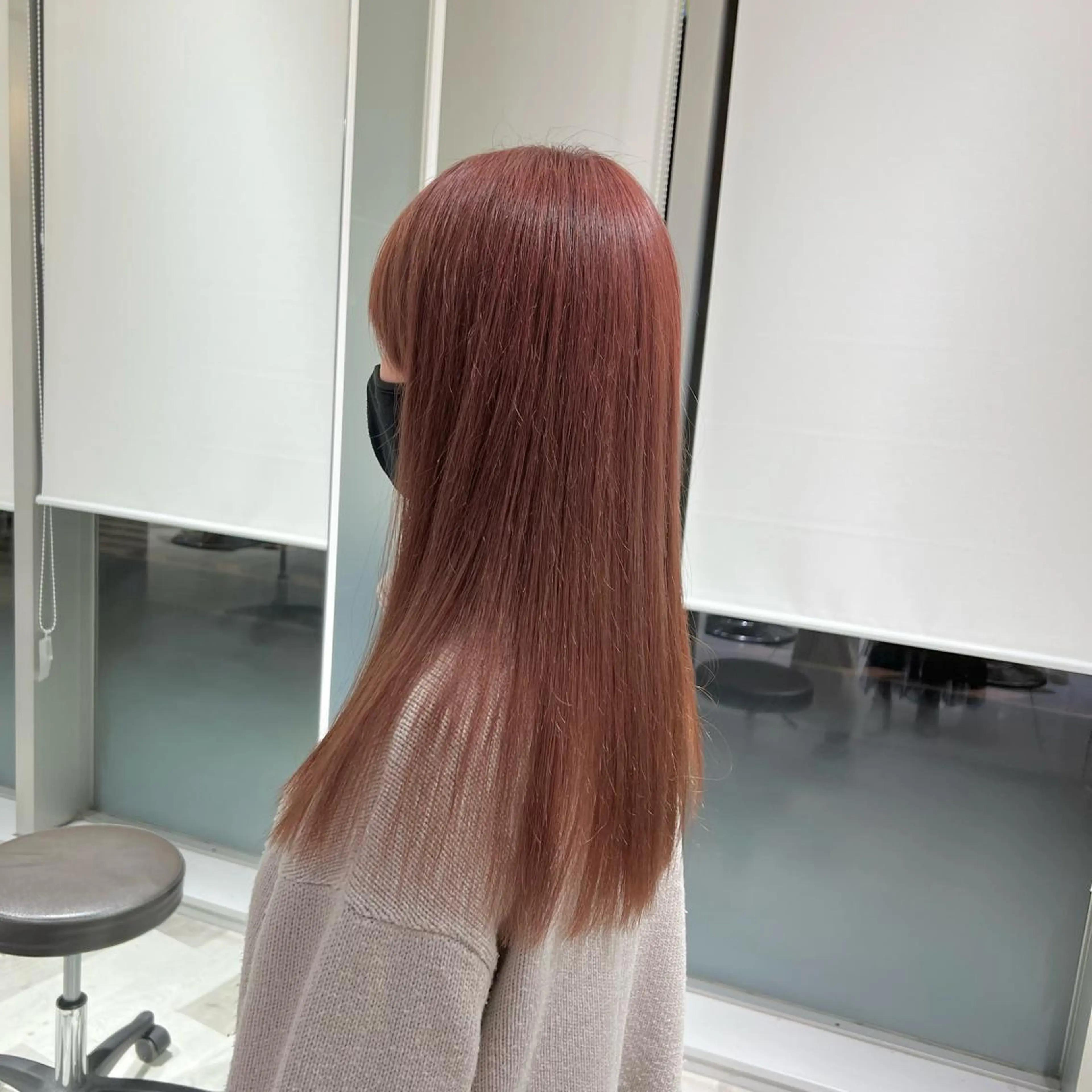 ロング カラー ベージュカラー ピンクカラー ピンクベージュ ヘアカラー トリートメント stylist 🐶内藤 成香のヘアスタイル