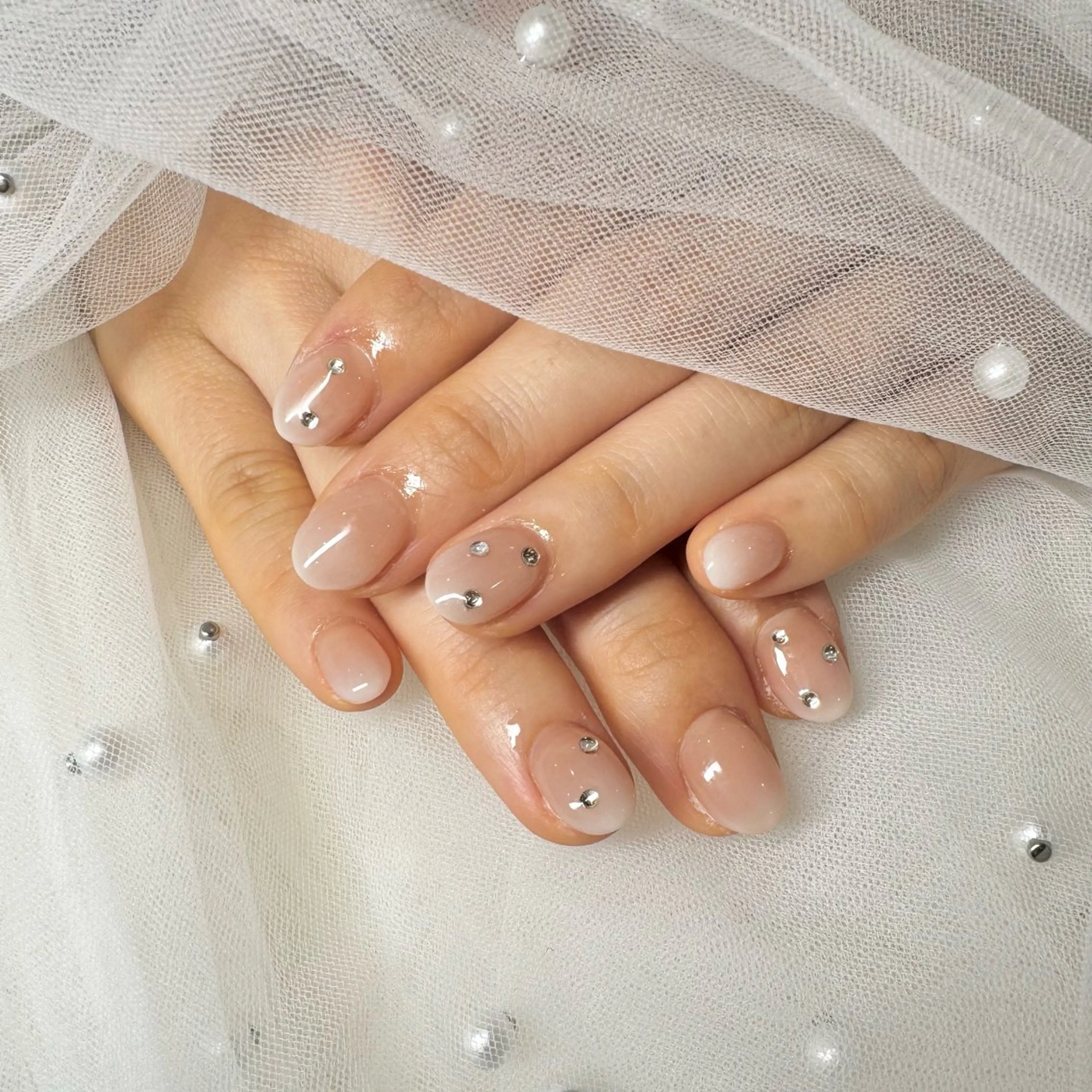 ネイル フットネイル ジェルネイル グラデーション キラキラネイル ロングネイル AYAKA🩵難波♡ 韓国ネイルで可愛く♡のネイルデザイン