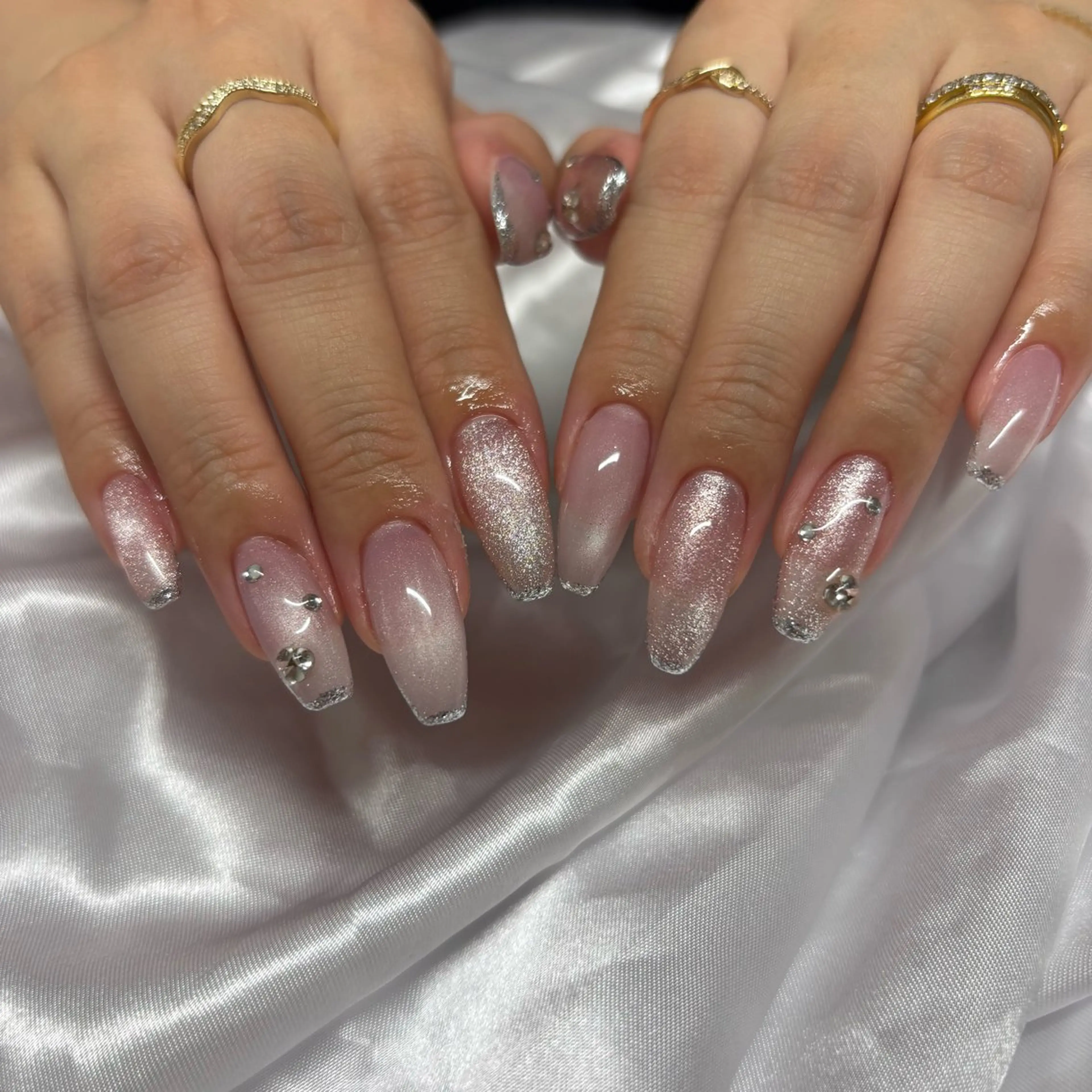 ネイル フレンチネイル マグネットネイル ハンドネイル soi. ソワのネイルデザイン