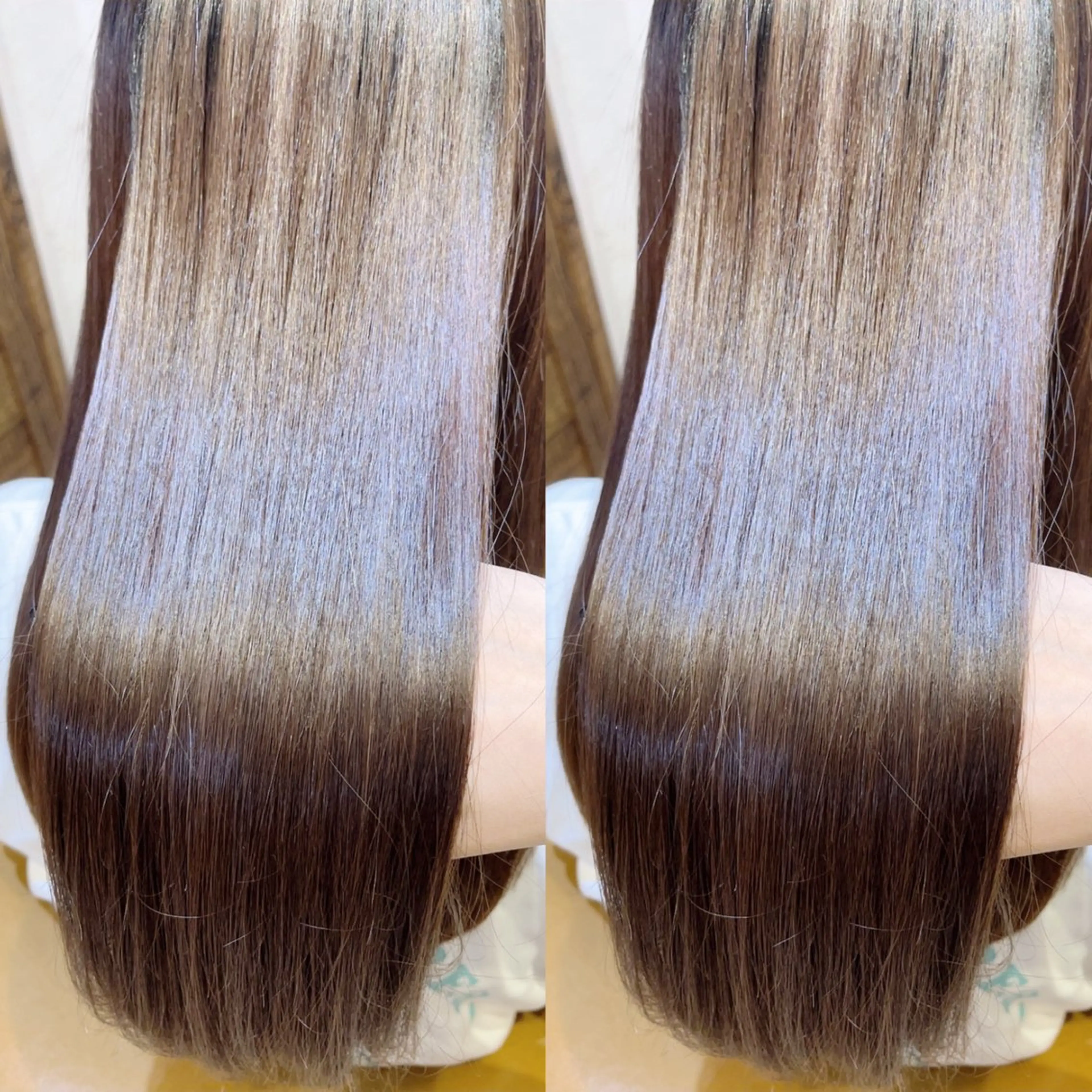 ロング パーマ トリートメント 似合わせレイヤー 髪質改善/柴木琴愛のヘアスタイル