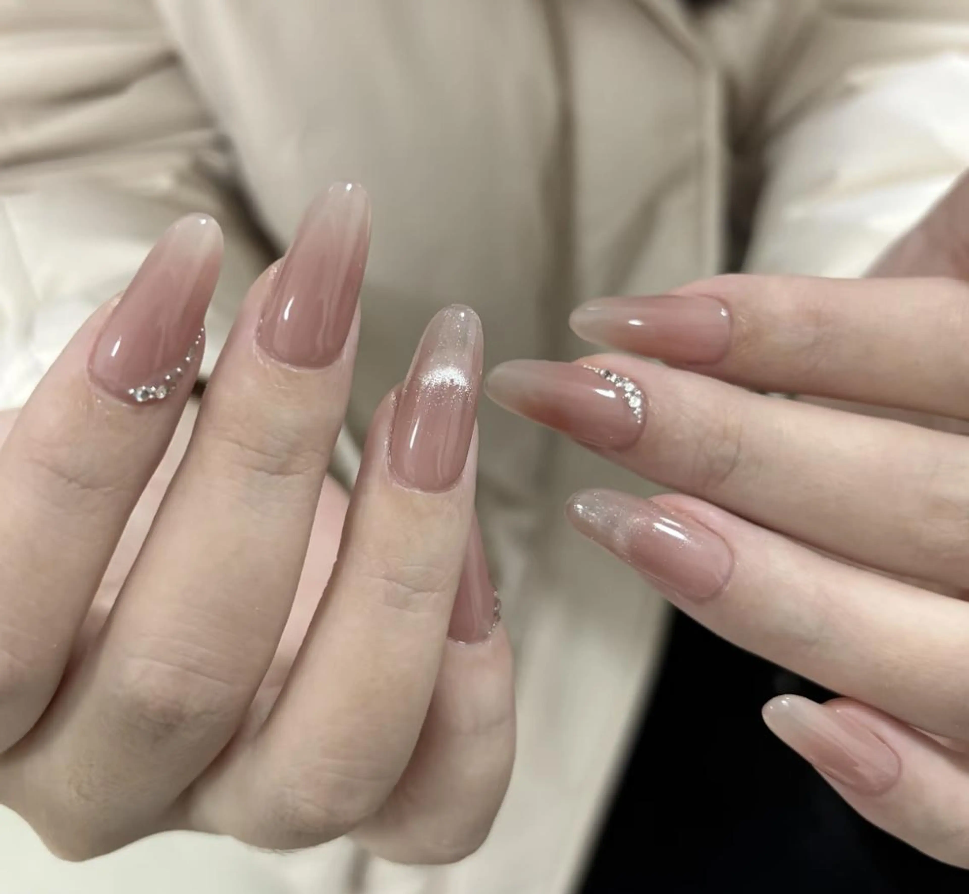 ネイル ハンドネイル ハンドケア 🍑 momo_nailのネイルデザイン