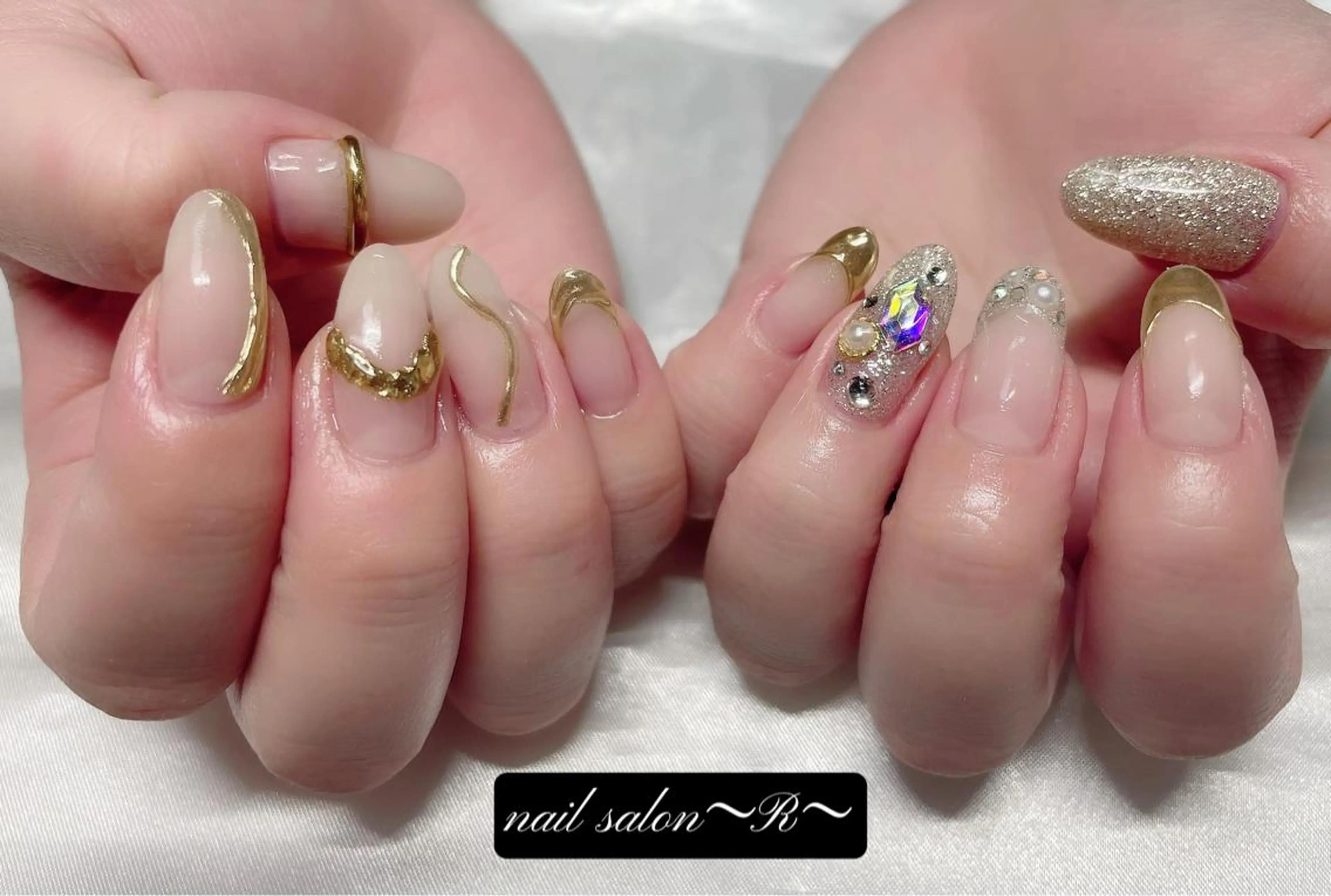 ネイル ハンドネイル 〜 R〜 プライベートサロンのネイルデザイン