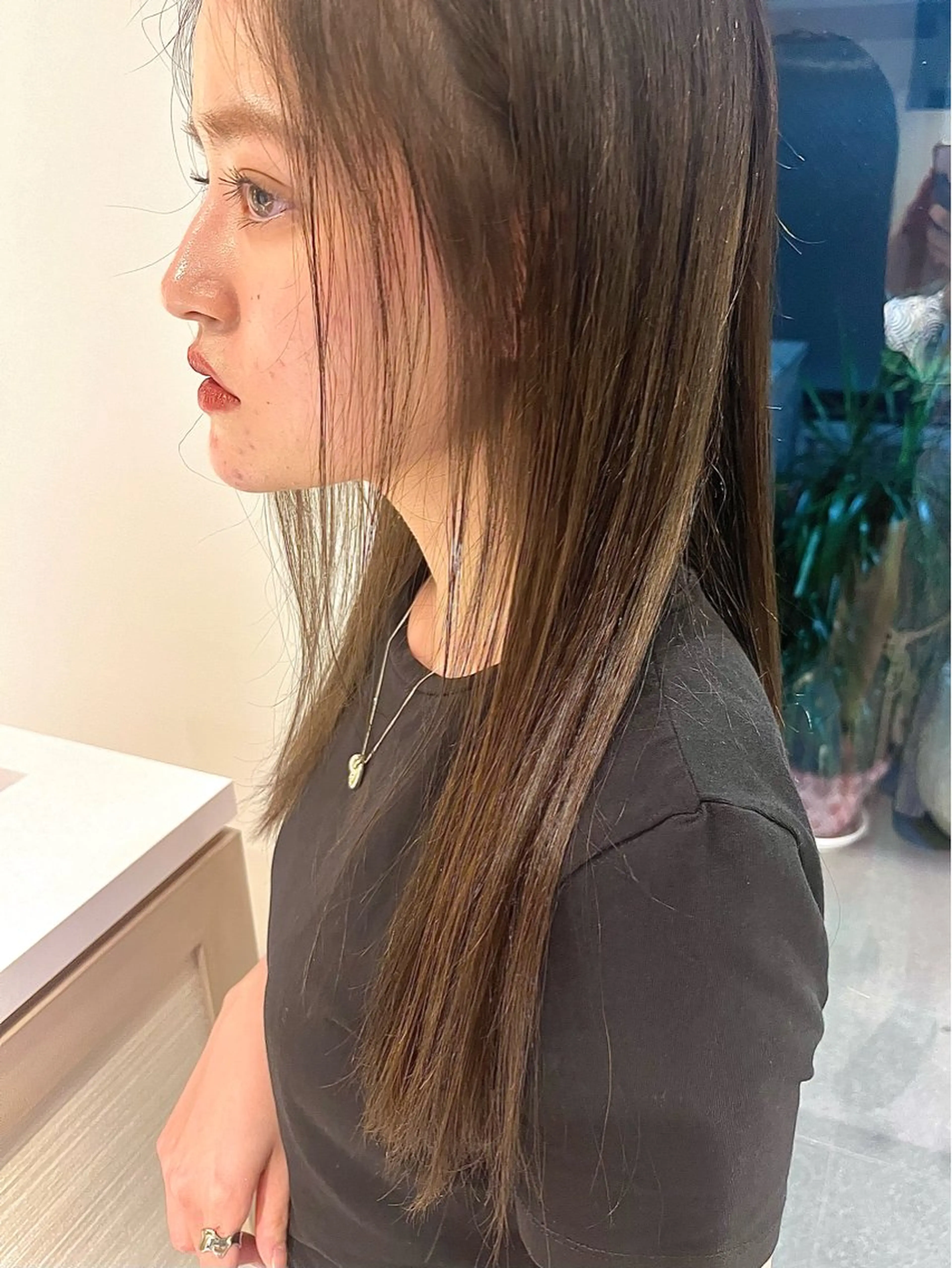 【minimo限定価格🌈☁️】ブリーチなしワンカラー　　　　　　　口コミでお待ち帰りシャンプートリートメントサシェ🎁の写真