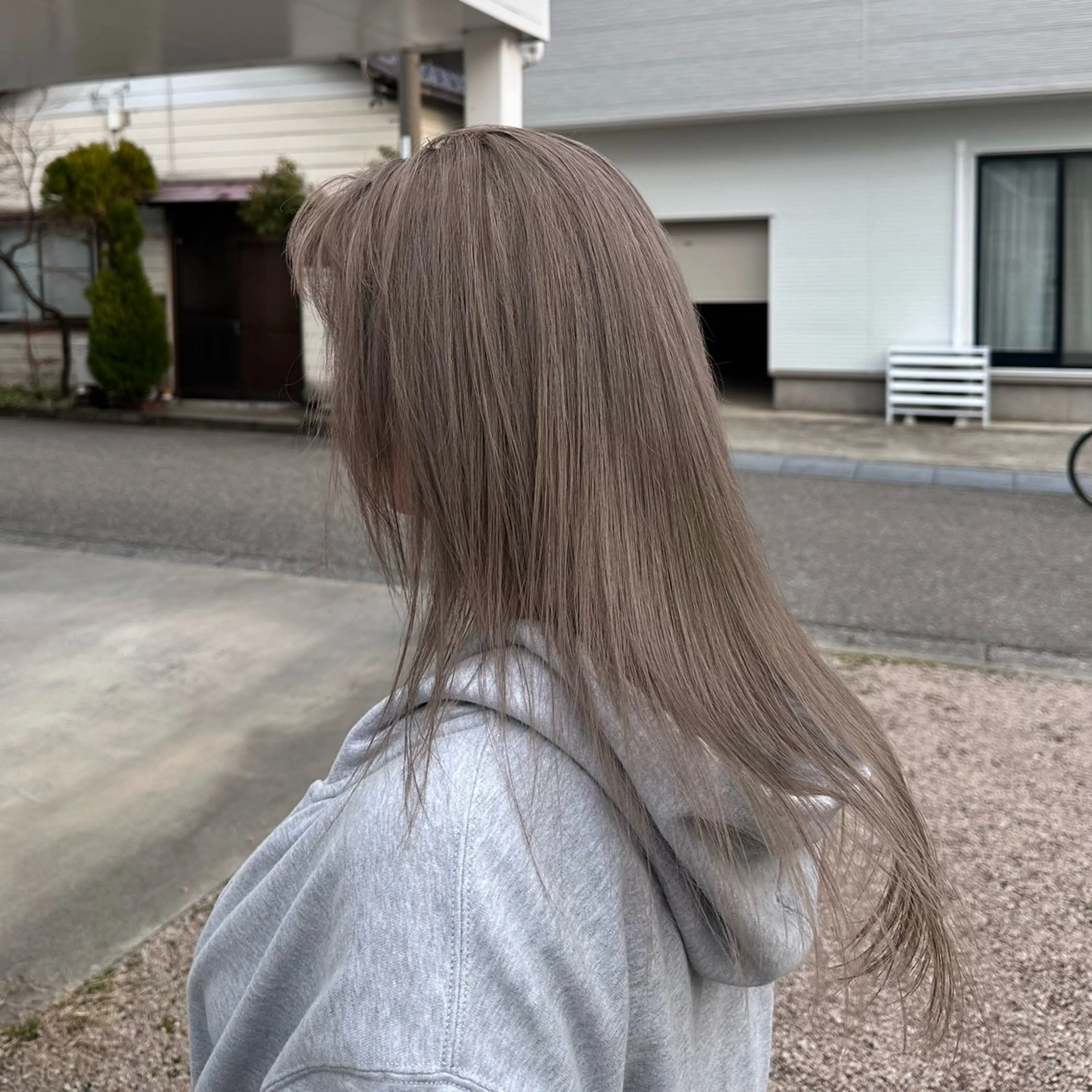 セミロング ヘアカラー ブリーチ屋さん/ブリ ーチ矯正🫧あずみのヘアスタイル