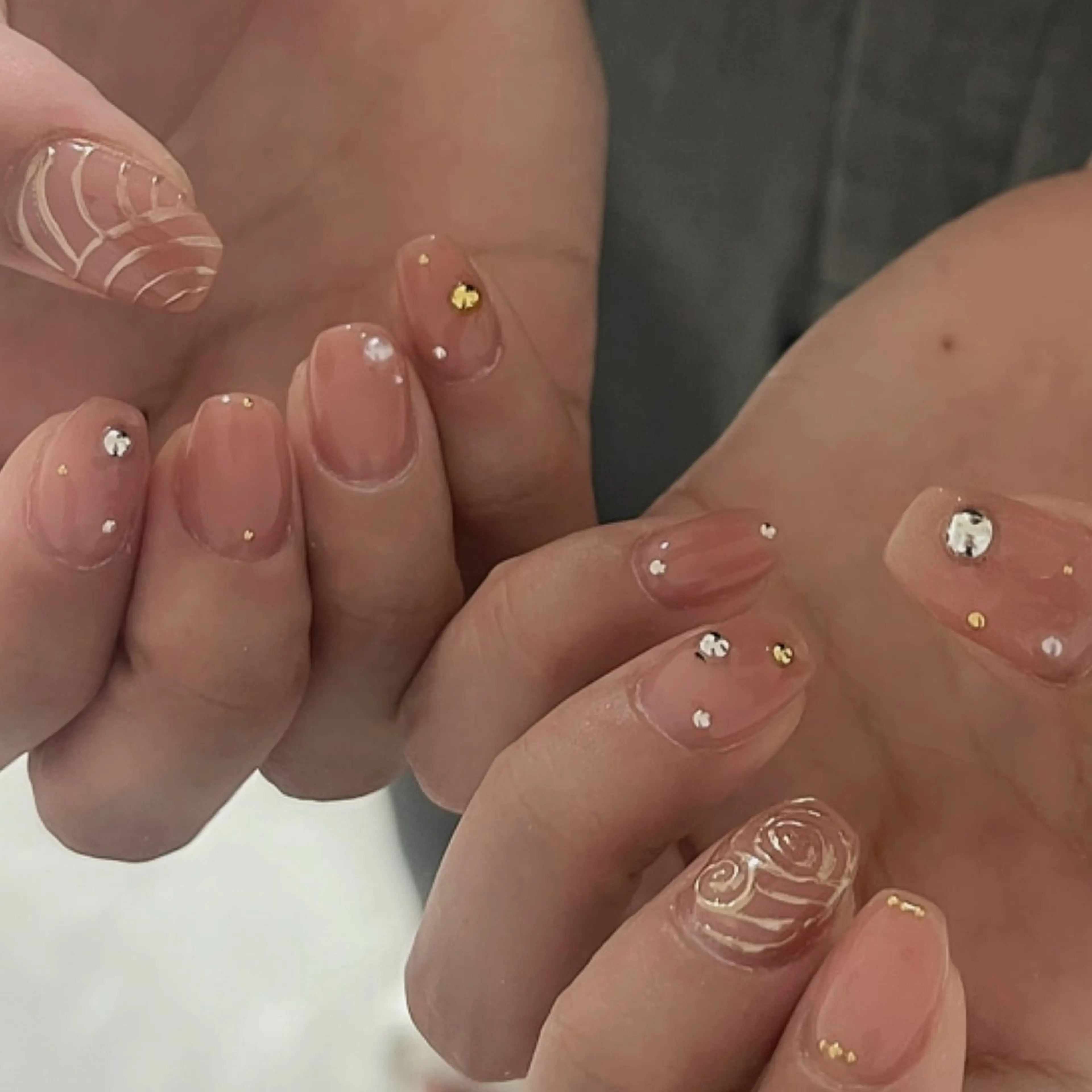 ネイル Protea きぬがわ らむのネイルデザイン