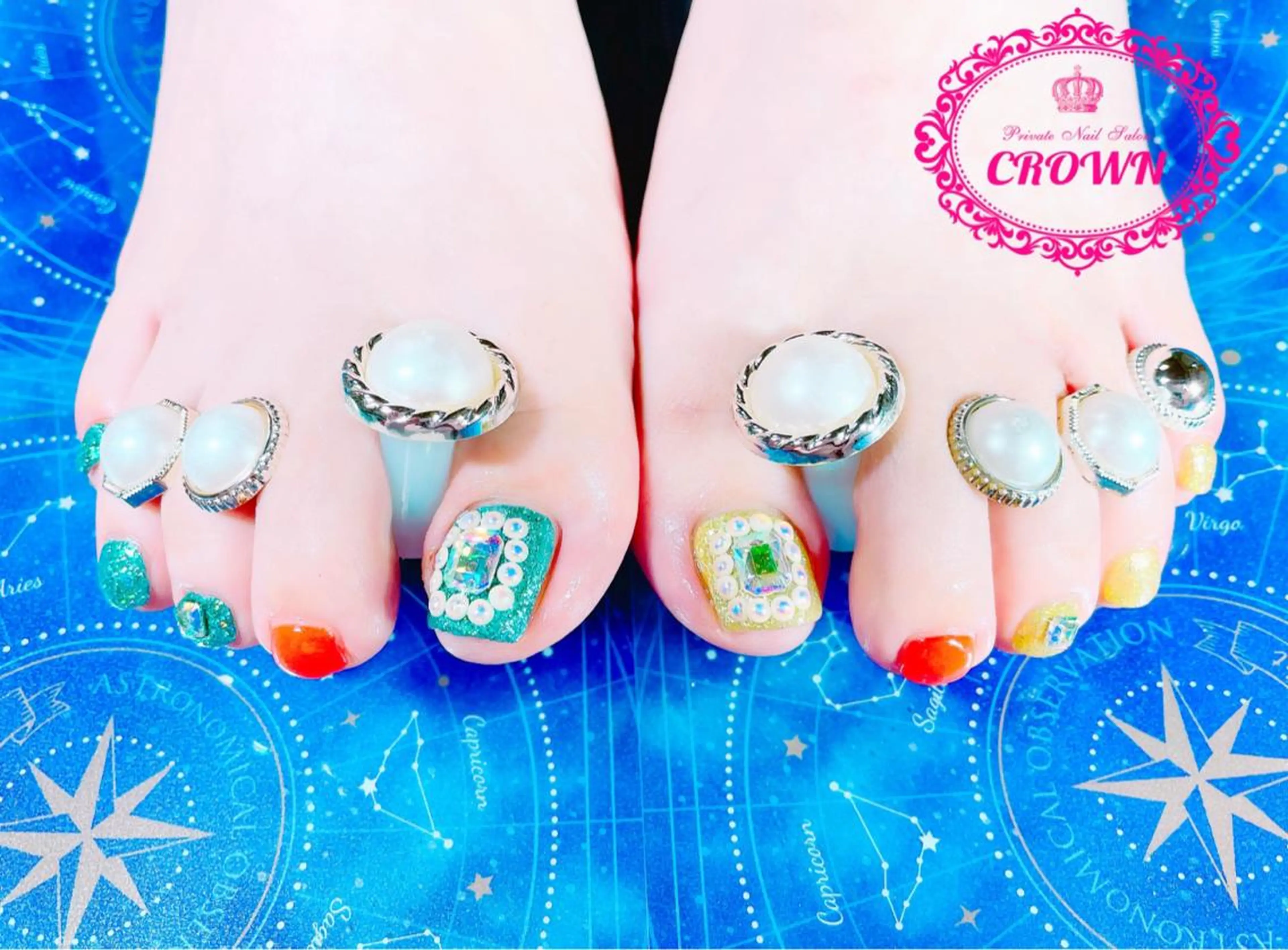 ネイル CROWN プライベートサロンのネイルデザイン