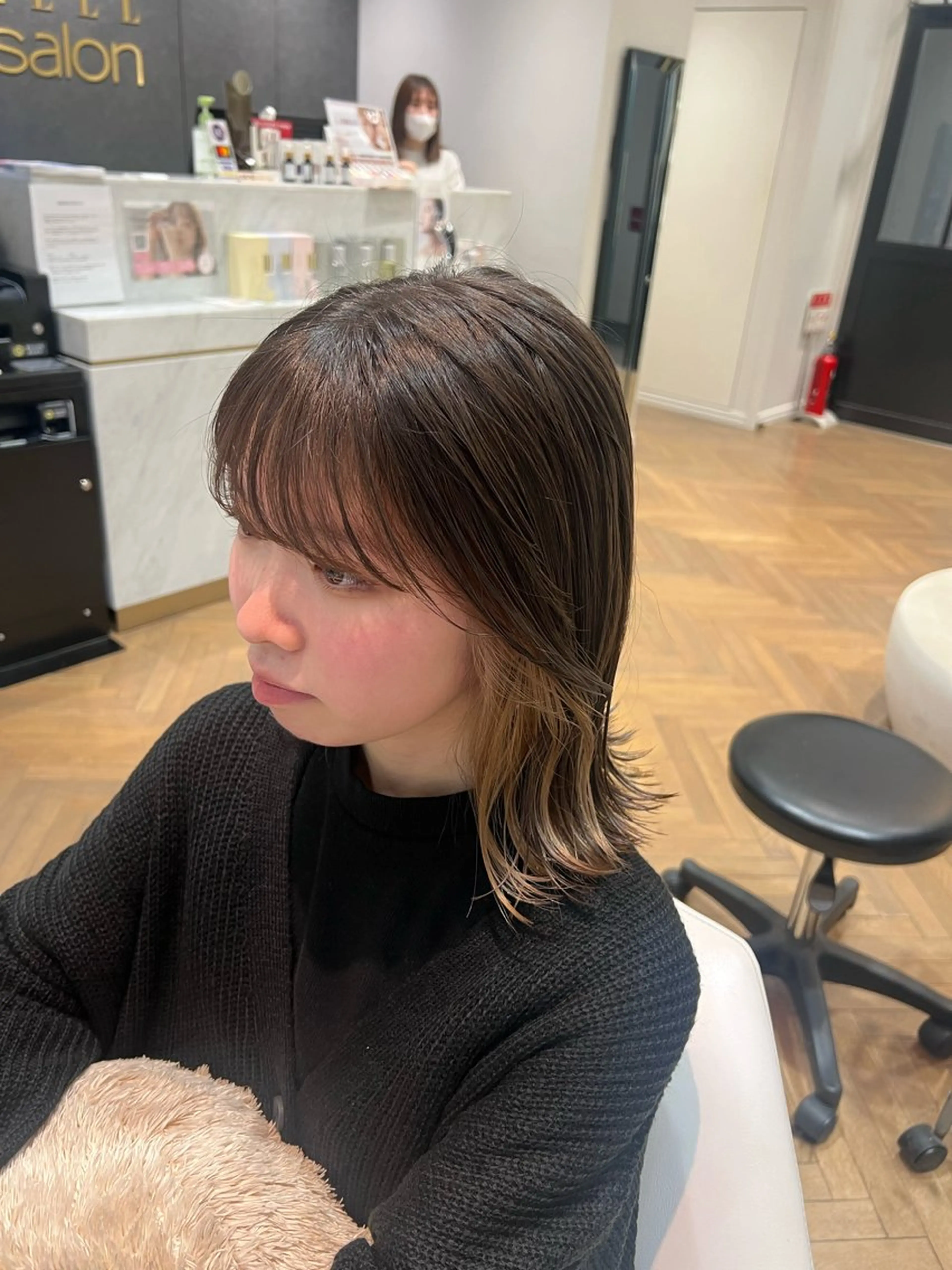 セミロング カラー ヘアカラー 似合わせ/レイヤー 💟SAEのヘアスタイル