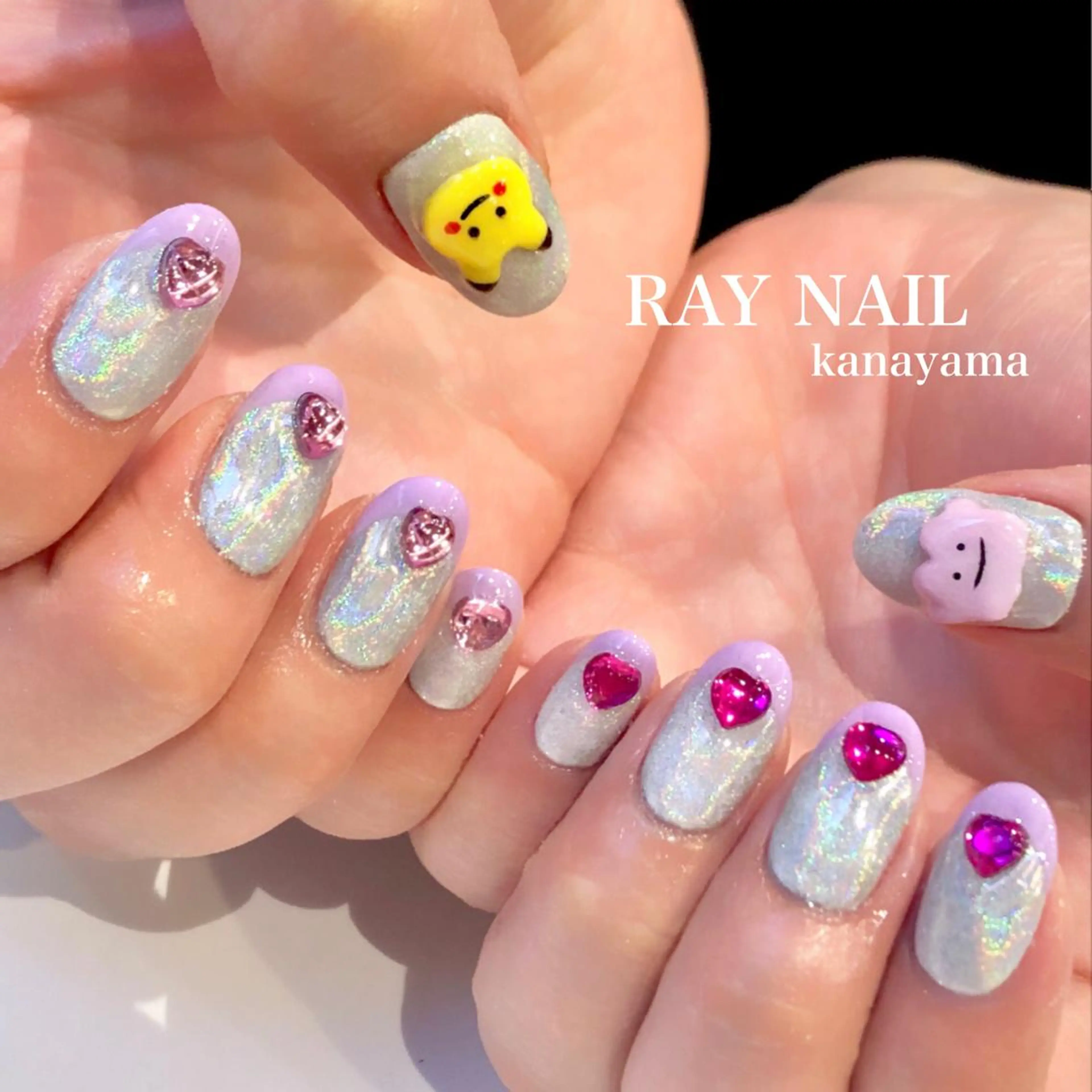 ネイル Arowa 伊田のネイルデザイン