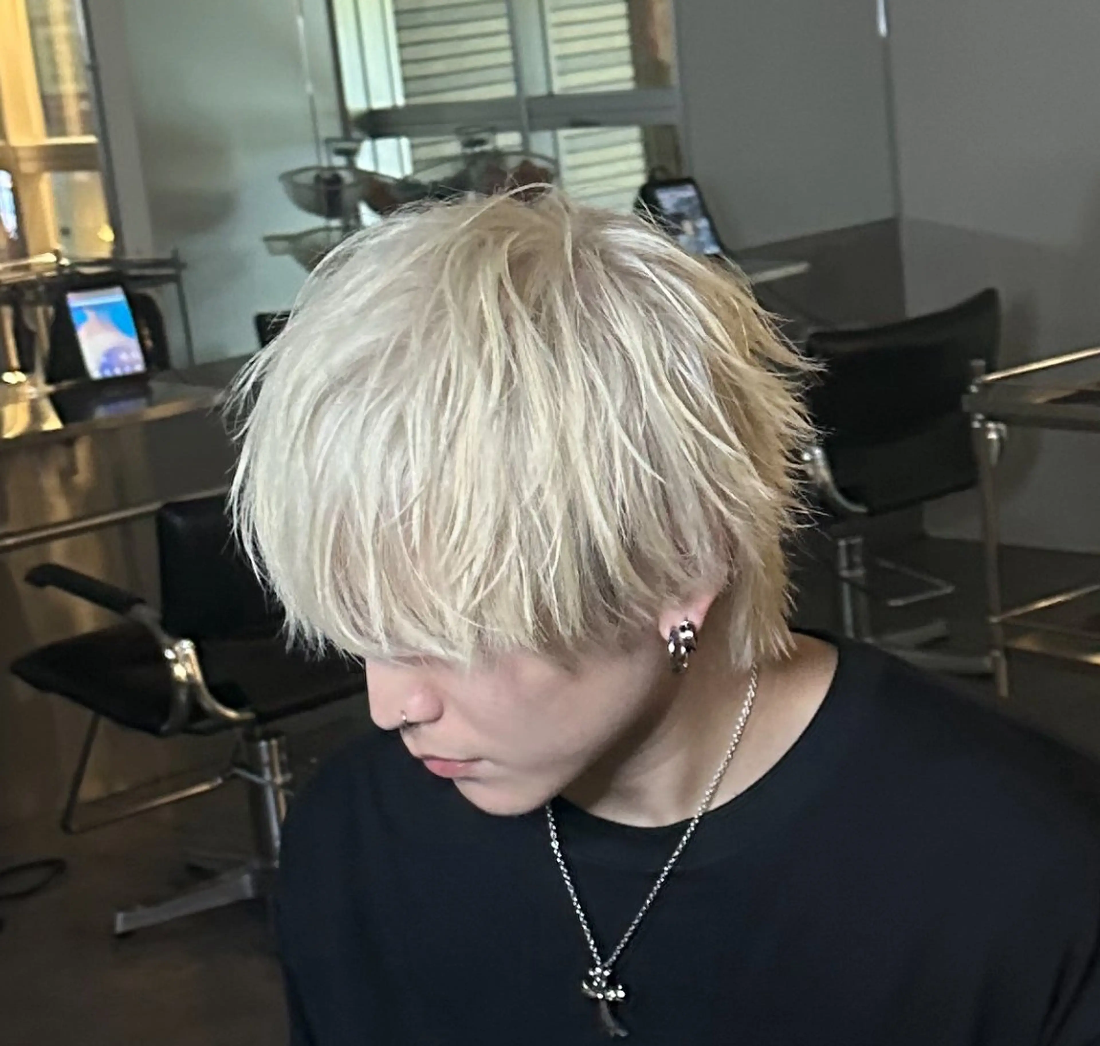 カラー メンズ えーき/渋谷No.1 /メンズヘア/当日割のヘアスタイル