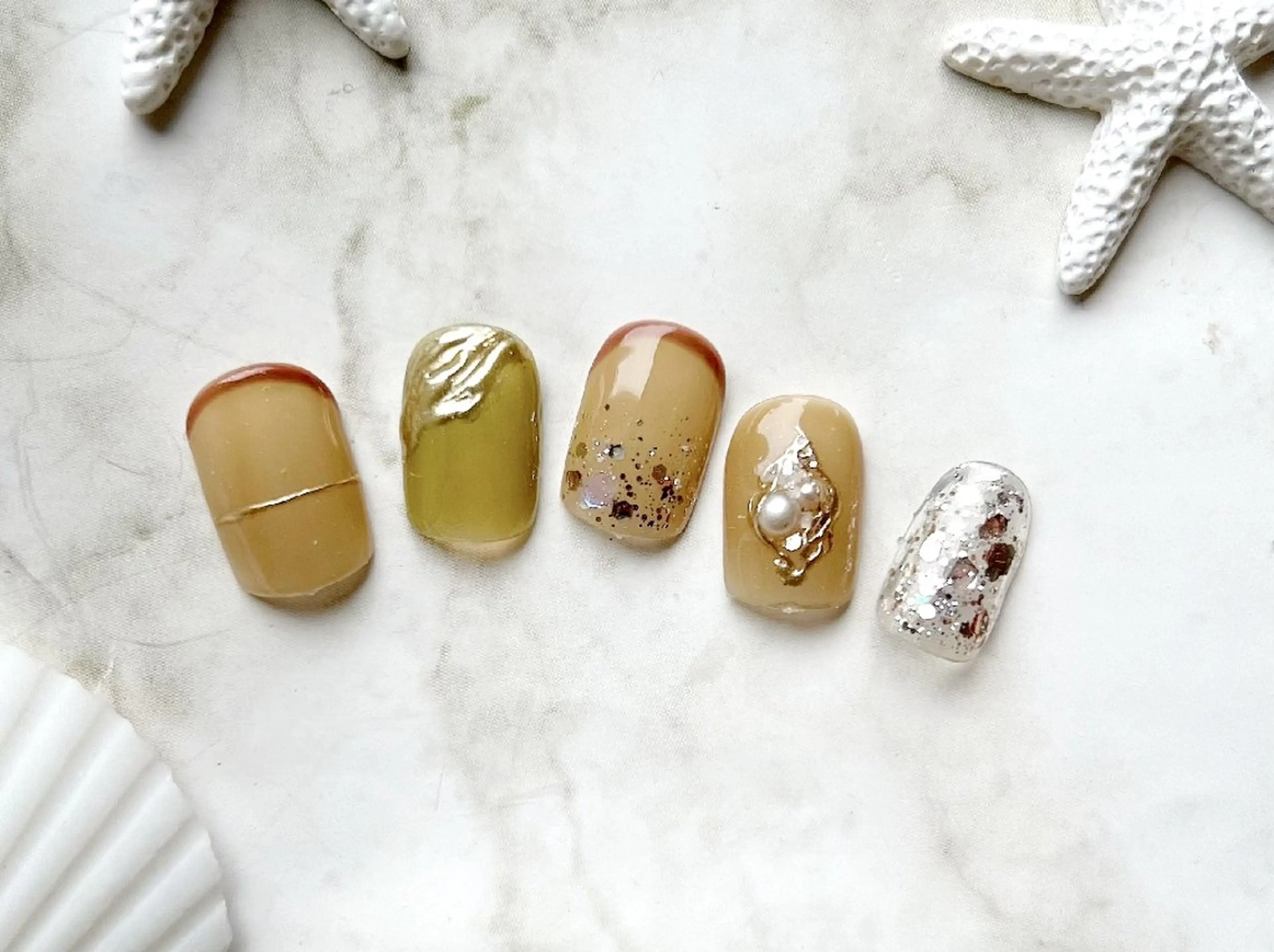 ネイル ハンドネイル NailSalon MAHINAのネイルデザイン