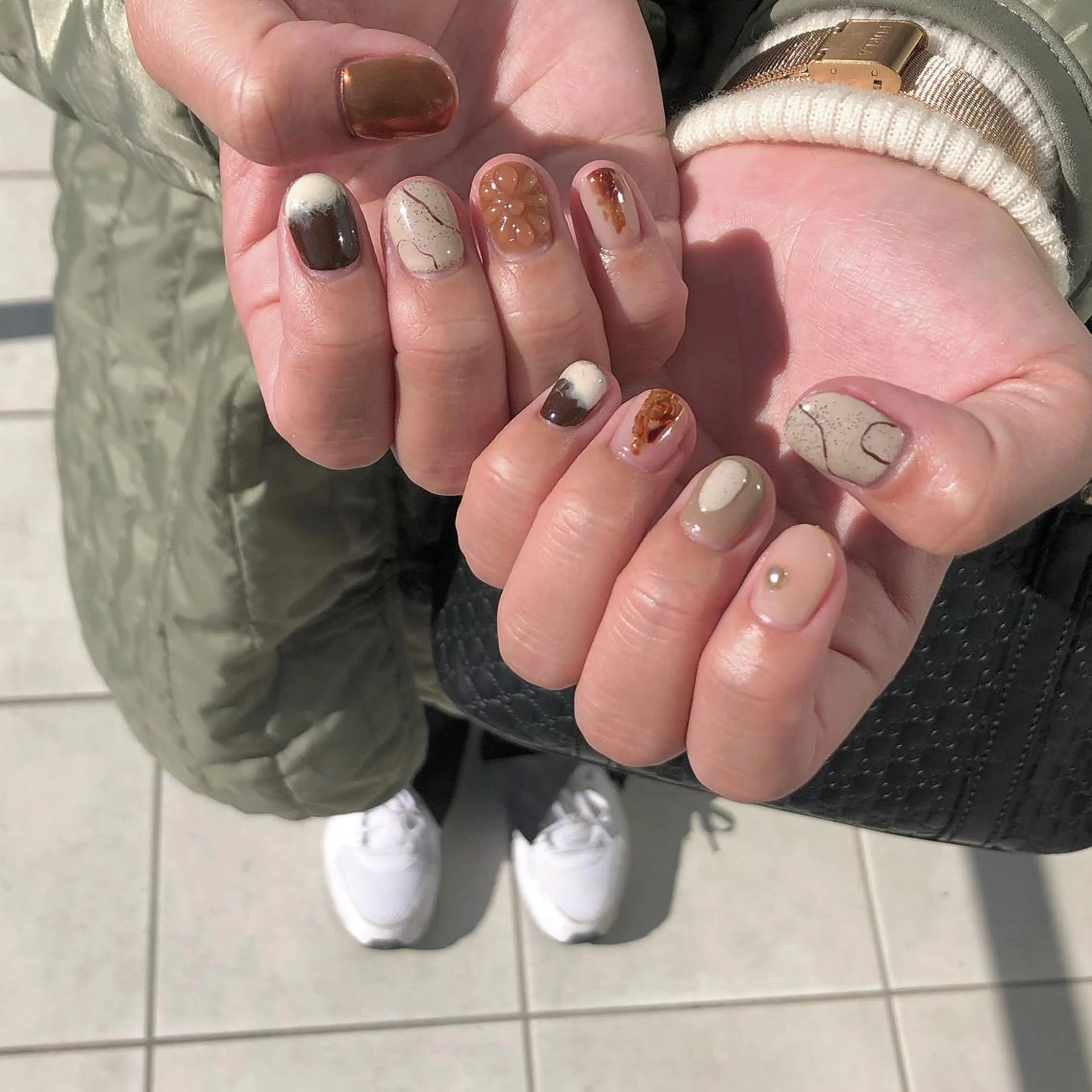 ネイル ハンドネイル Allure小山店 高橋陽香のネイルデザイン