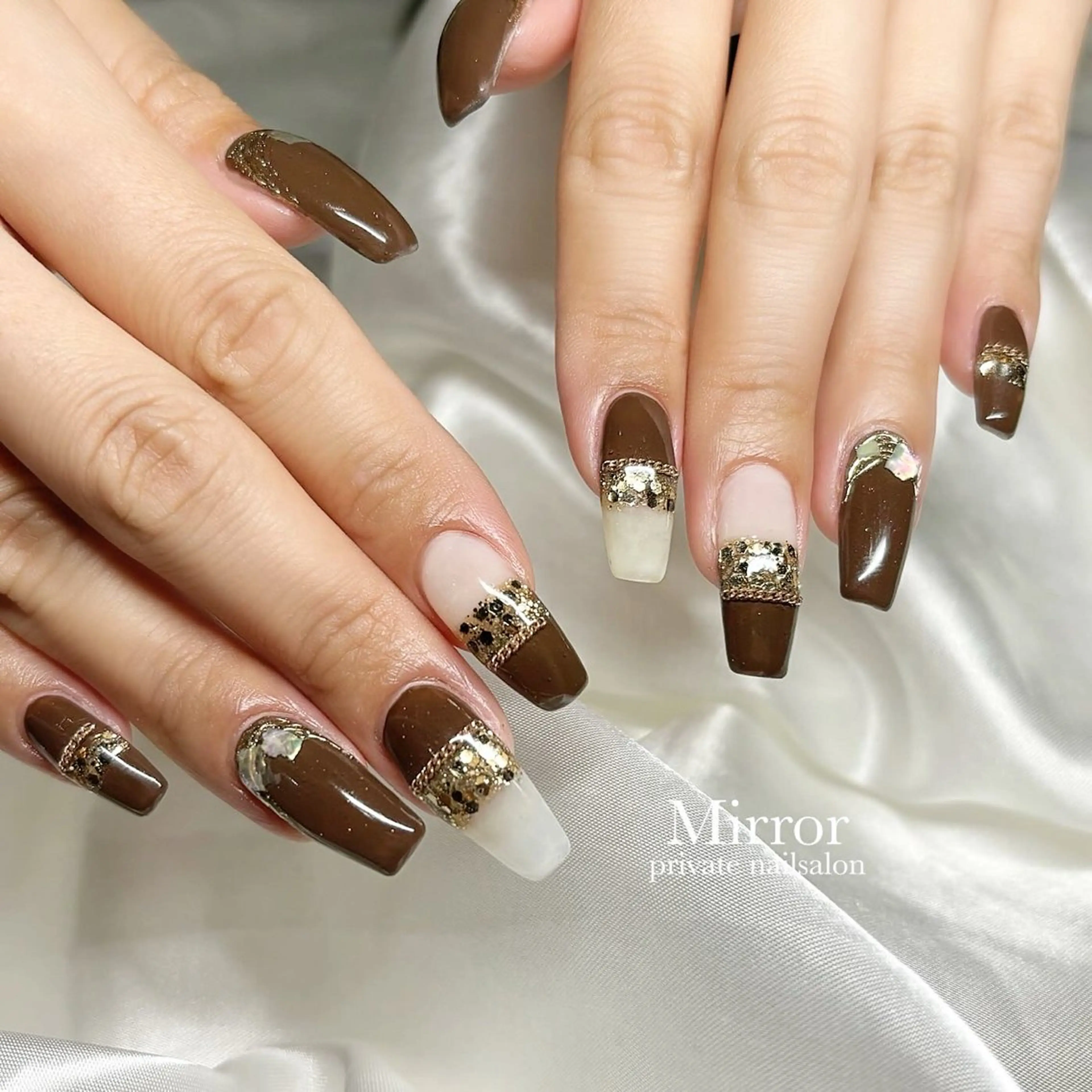 ネイル ハンドネイル nailsalon Mirrorのネイルデザイン