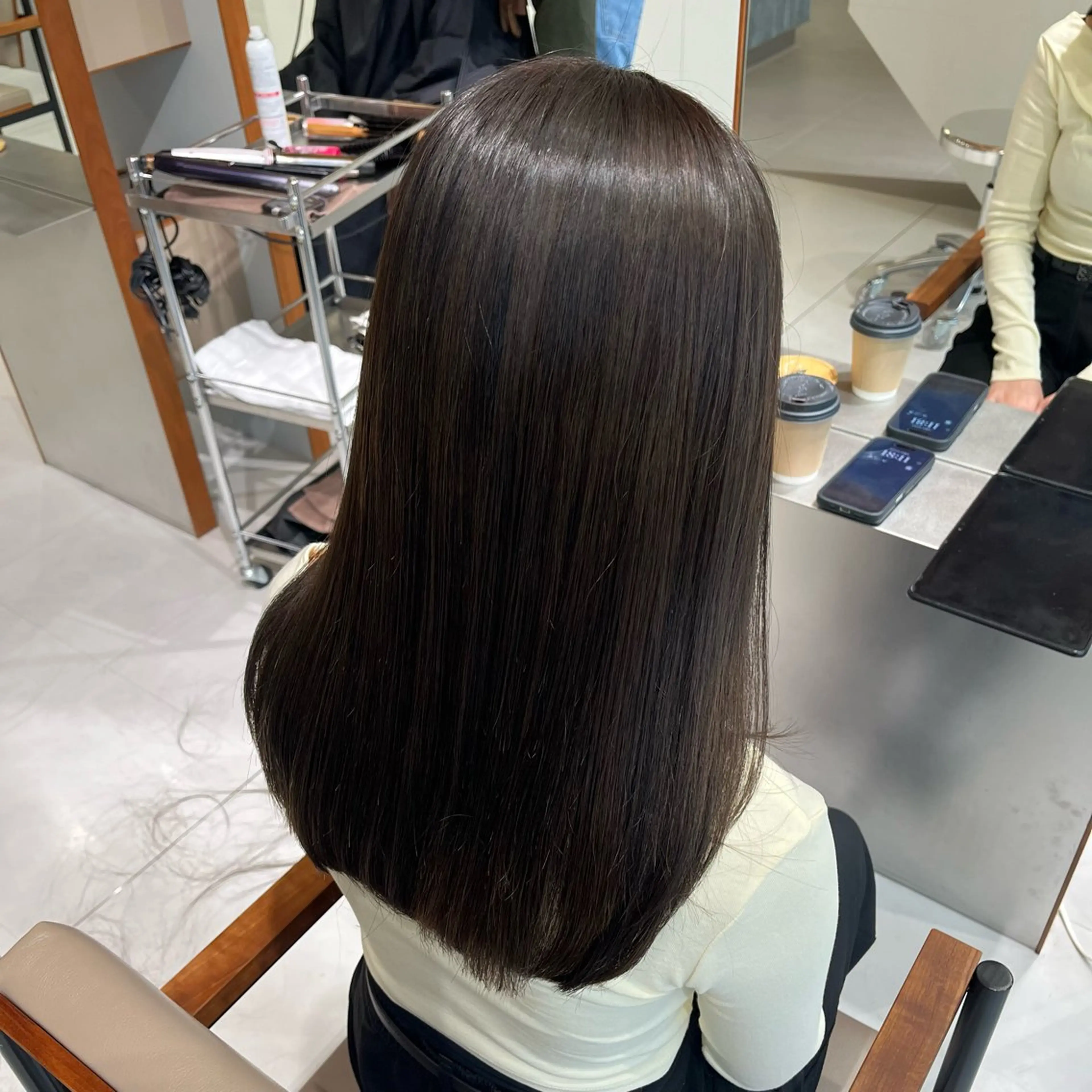 【名古屋初】似合わせカット+髪質改善矯正の写真