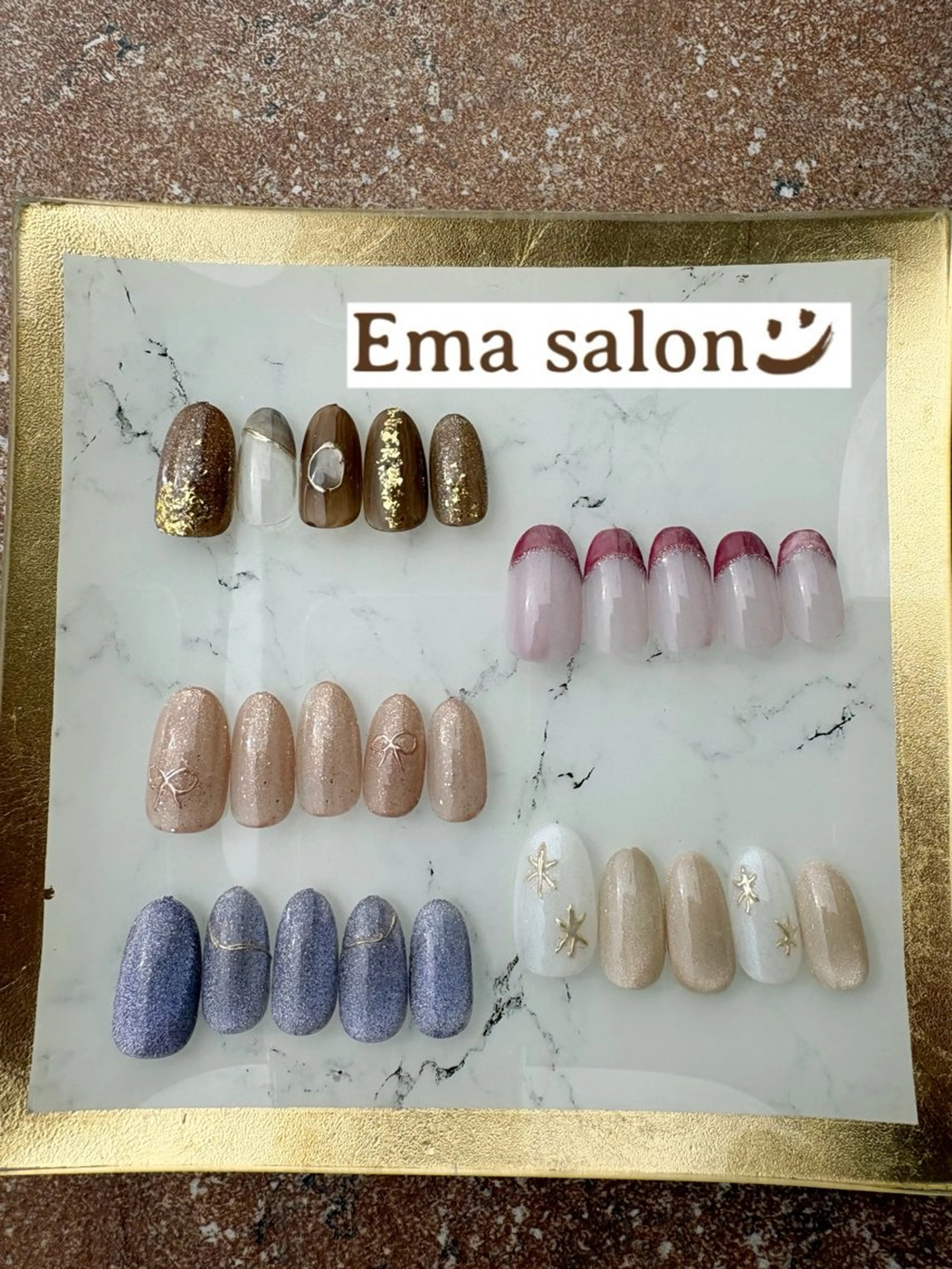 ネイル 持ち込み ハンドネイル Ema salon所属・Ema salon hiromiのネイルデザイン