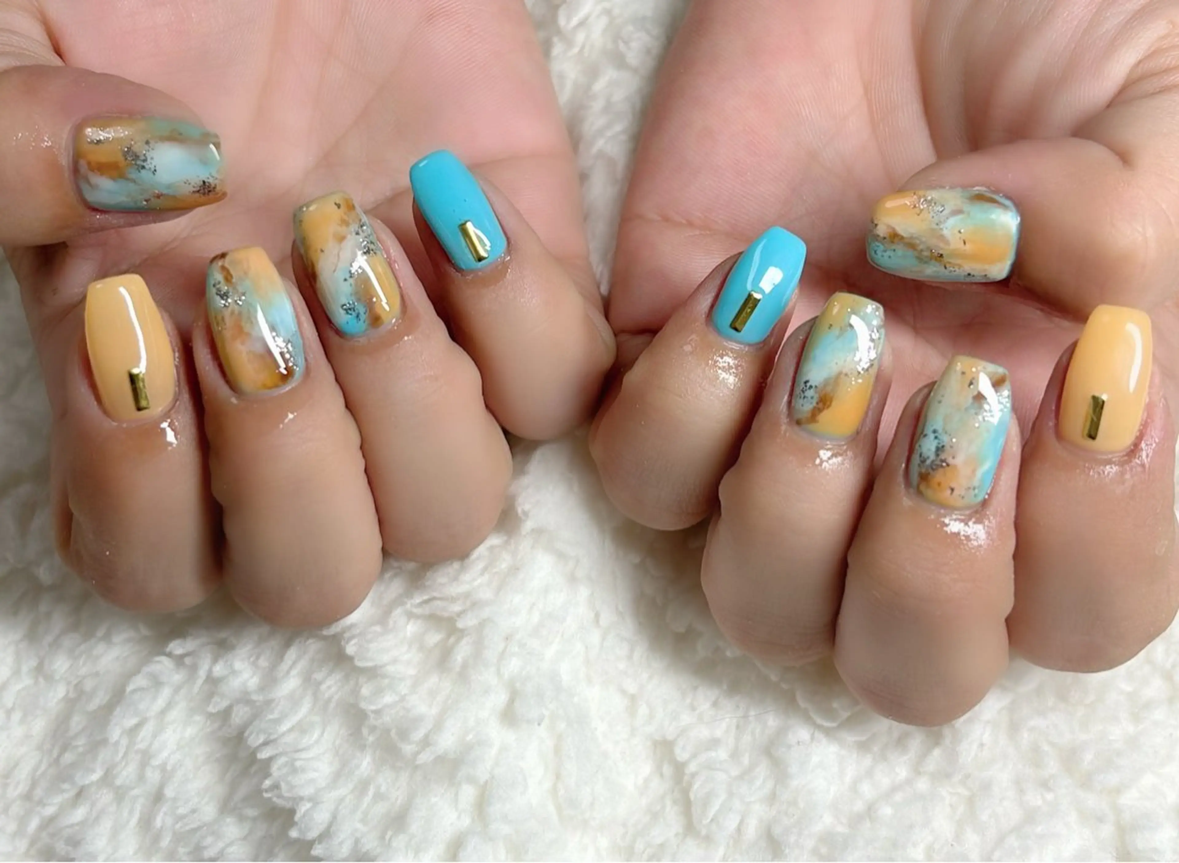 ネイル ハンドネイル 市川駅 ✿中津のネイルデザイン