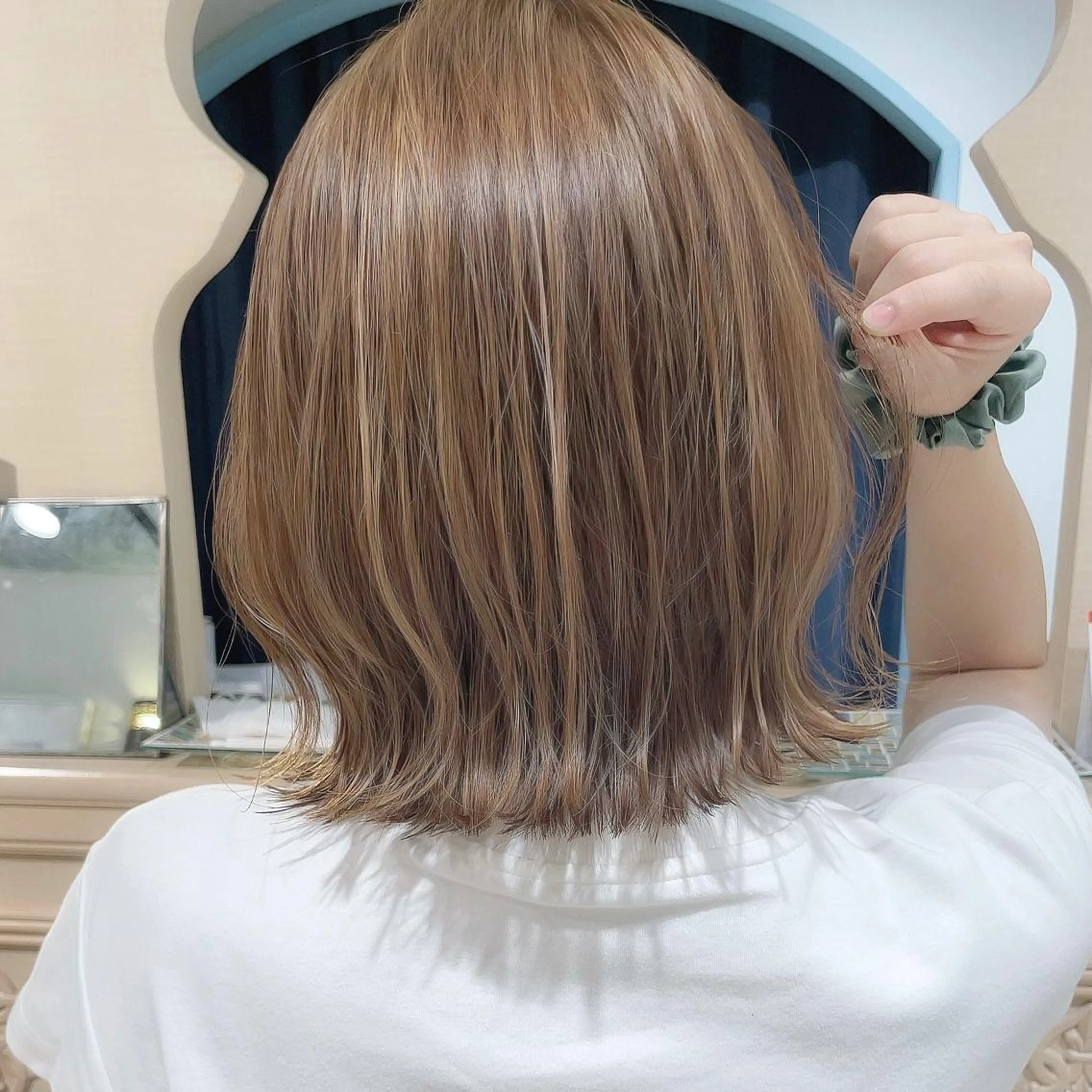 ミディアム カラー パーマ ヘアアレンジ キッズ ネイル マツエク・マツパ カット ヘアカラー トリートメント Lond jeloud 名古屋所属・髪質改善 の達人/杉原碧仁のヘアスタイル