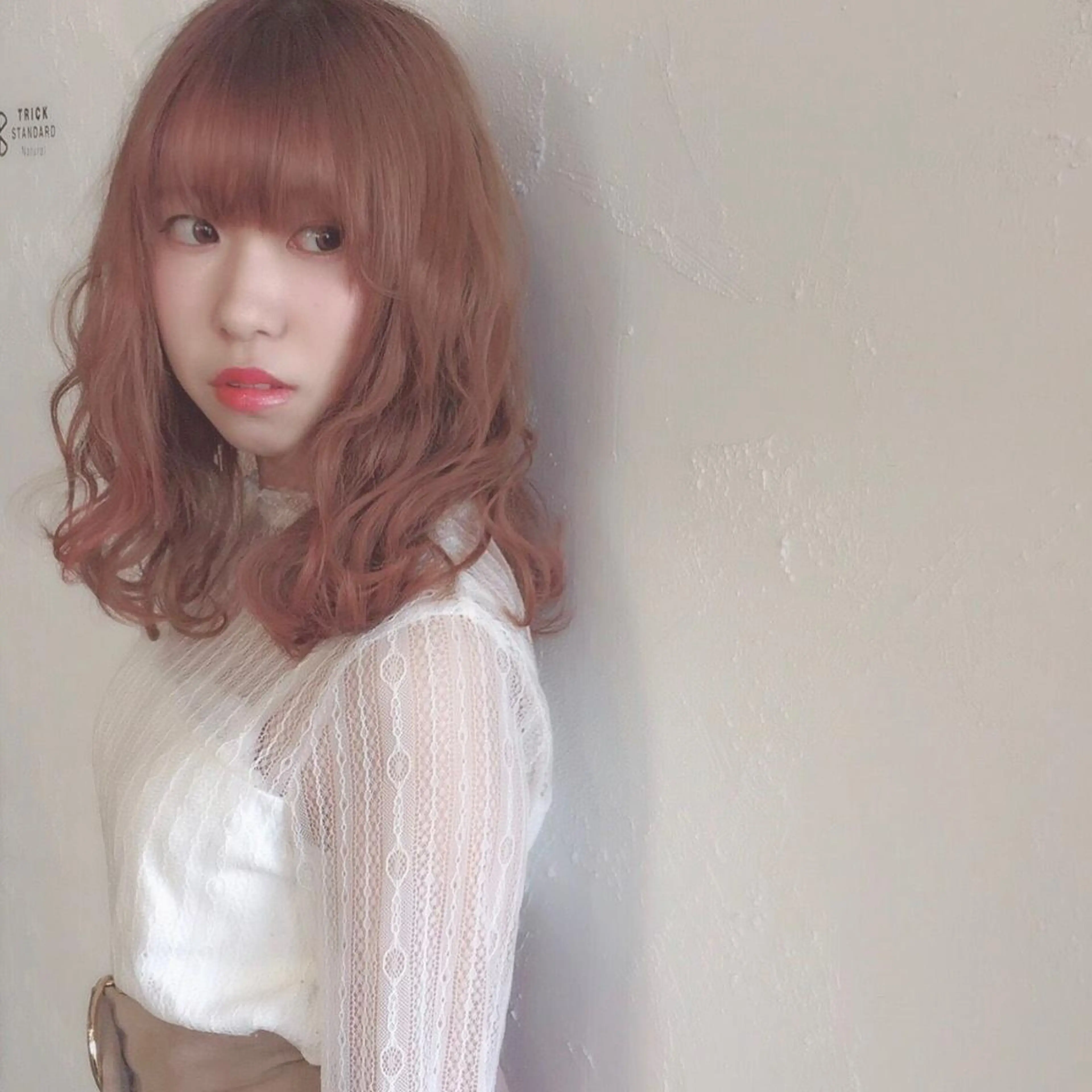 ロング カラー ベージュカラー ピンクカラー TRICK STANDARD  natural所属・福元 光平のその他イメージ