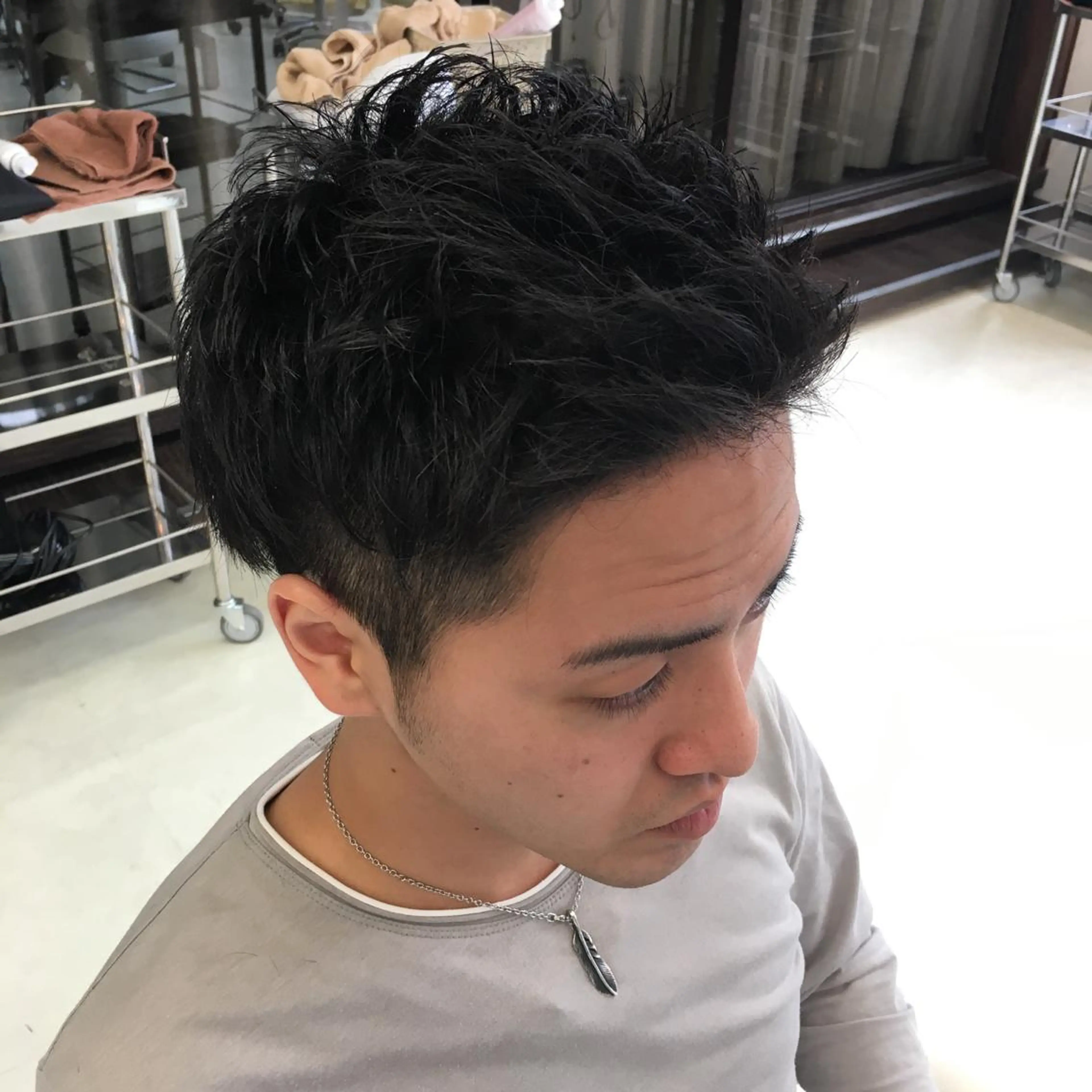 メンズ カット 駅チカ【ali'i】 アリイ花崎友美☘のヘアスタイル