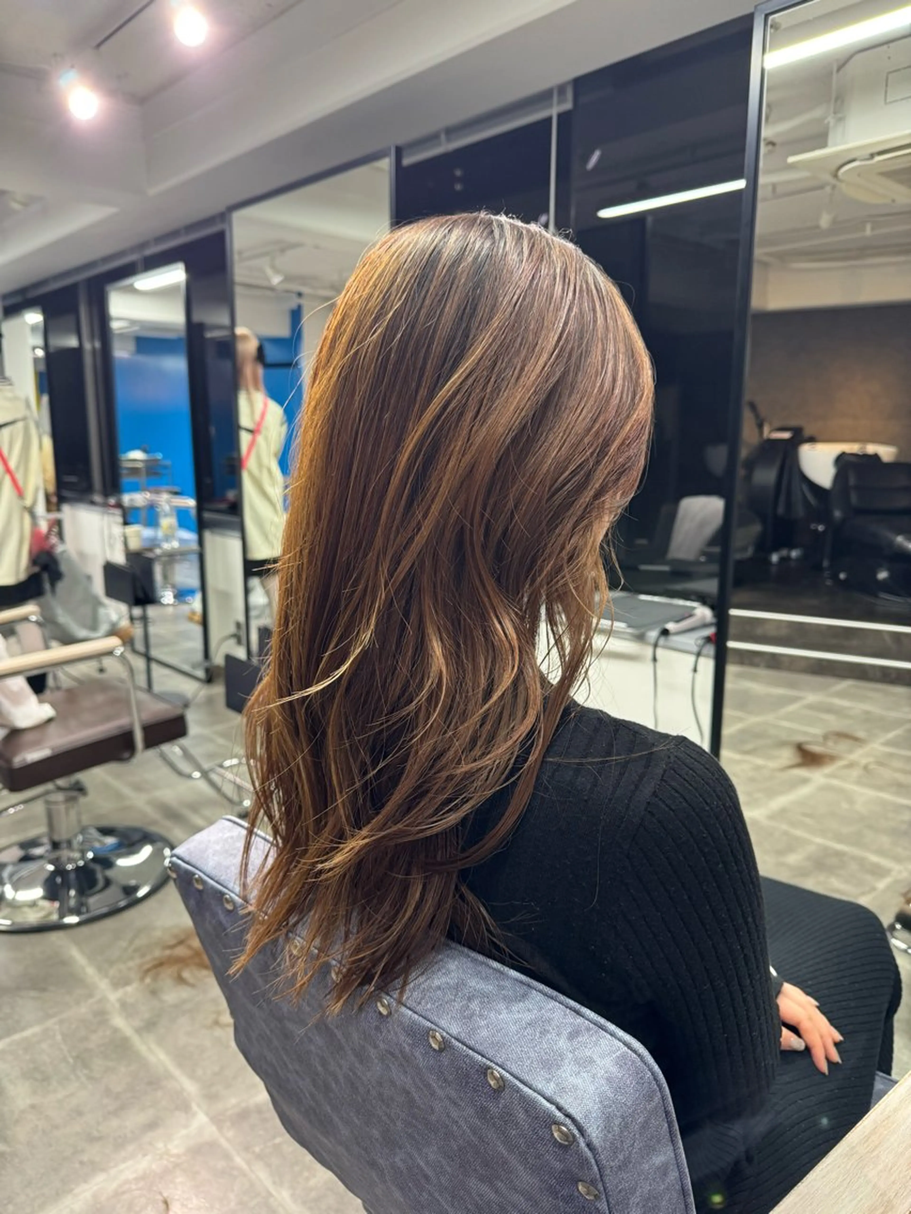 ロング レイヤーカット 大田吏晃❤️‍🔥 美髪特化のヘアスタイル