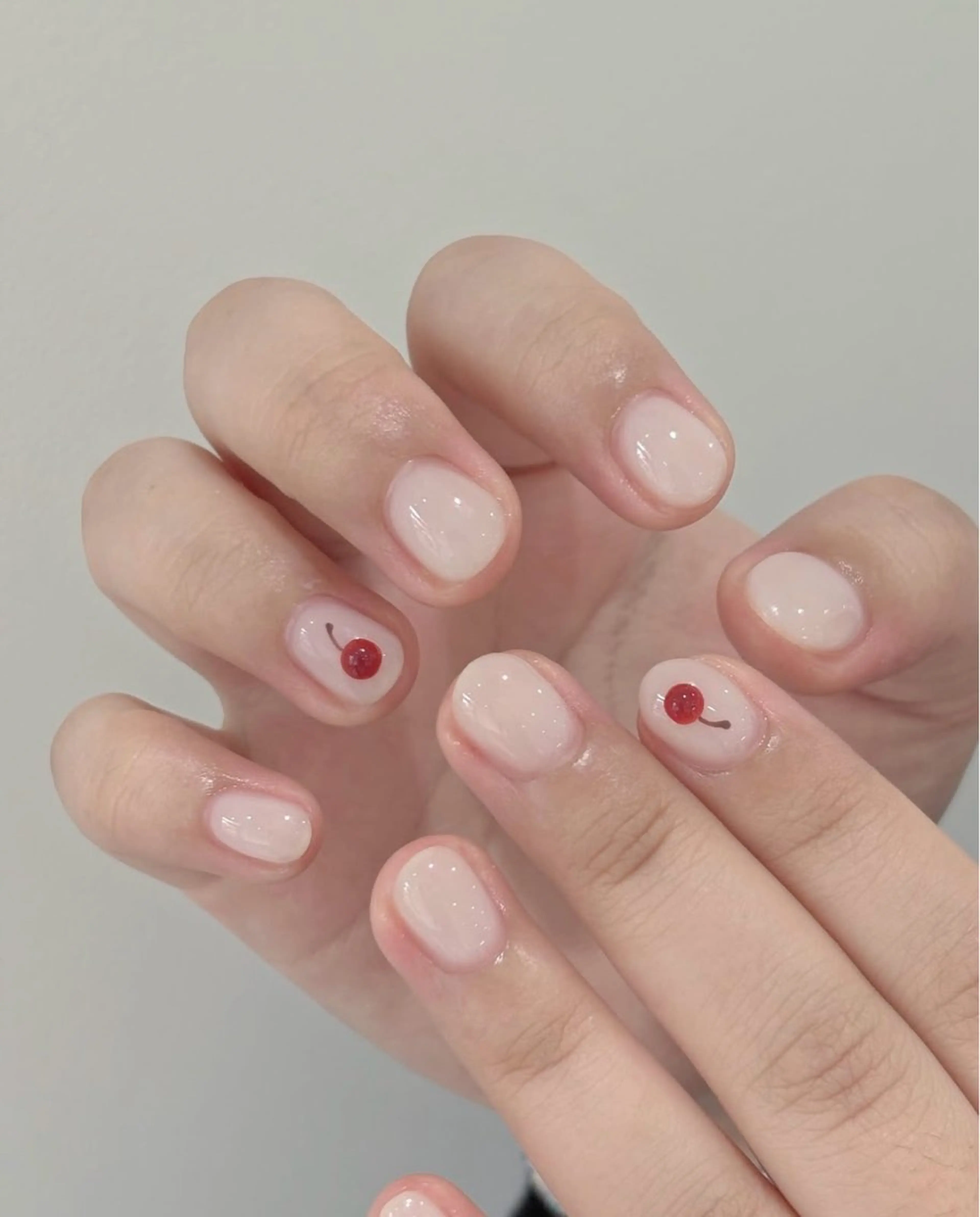 ネイル 韓国ネイル 持ち込み ニュアンスネイル ネイルチップ ハンドネイル TABI ANA.CHUOのネイルデザイン