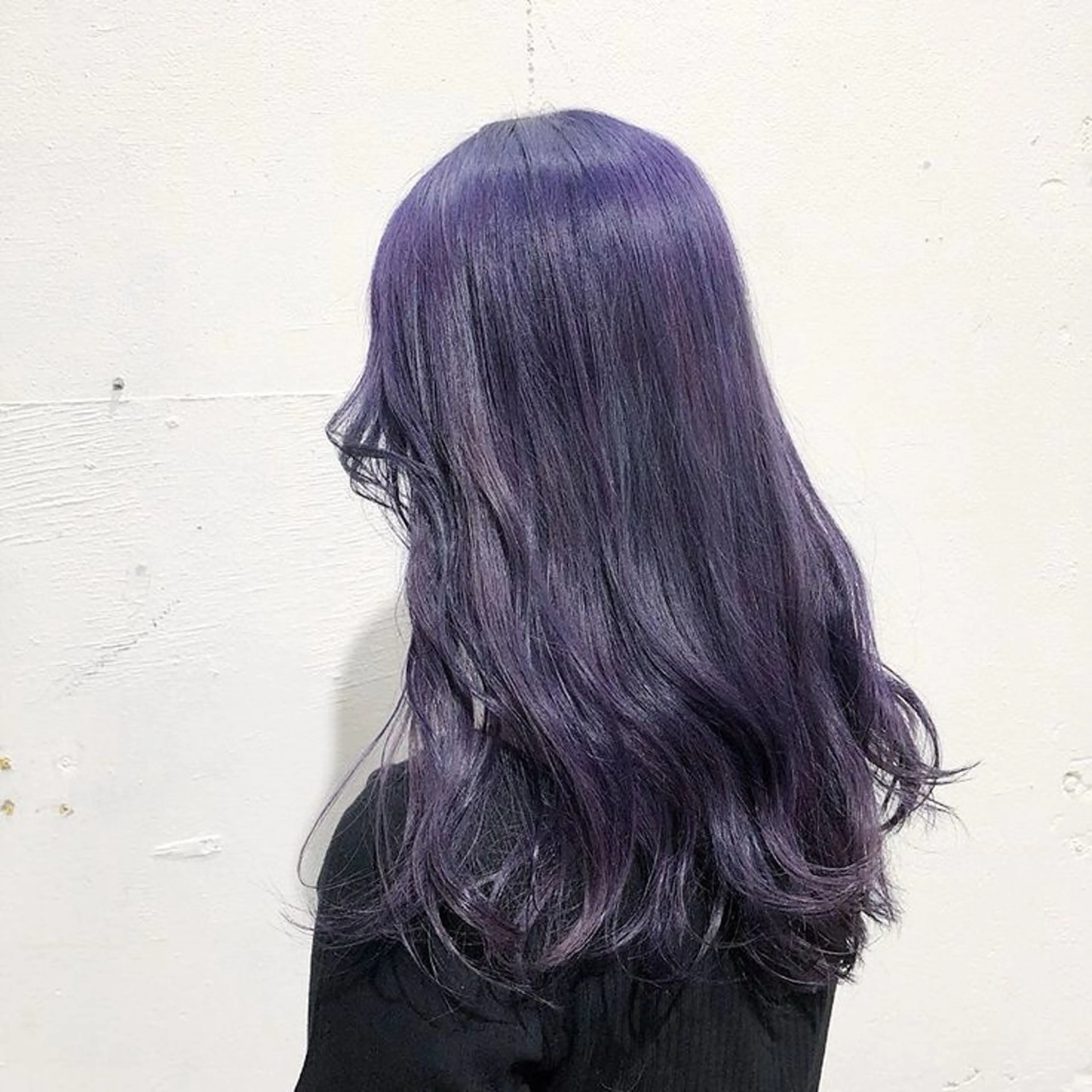 セミロング ヘアカラー トリートメント Mio/髪質改善 透明感カラー/西梅田のヘアスタイル