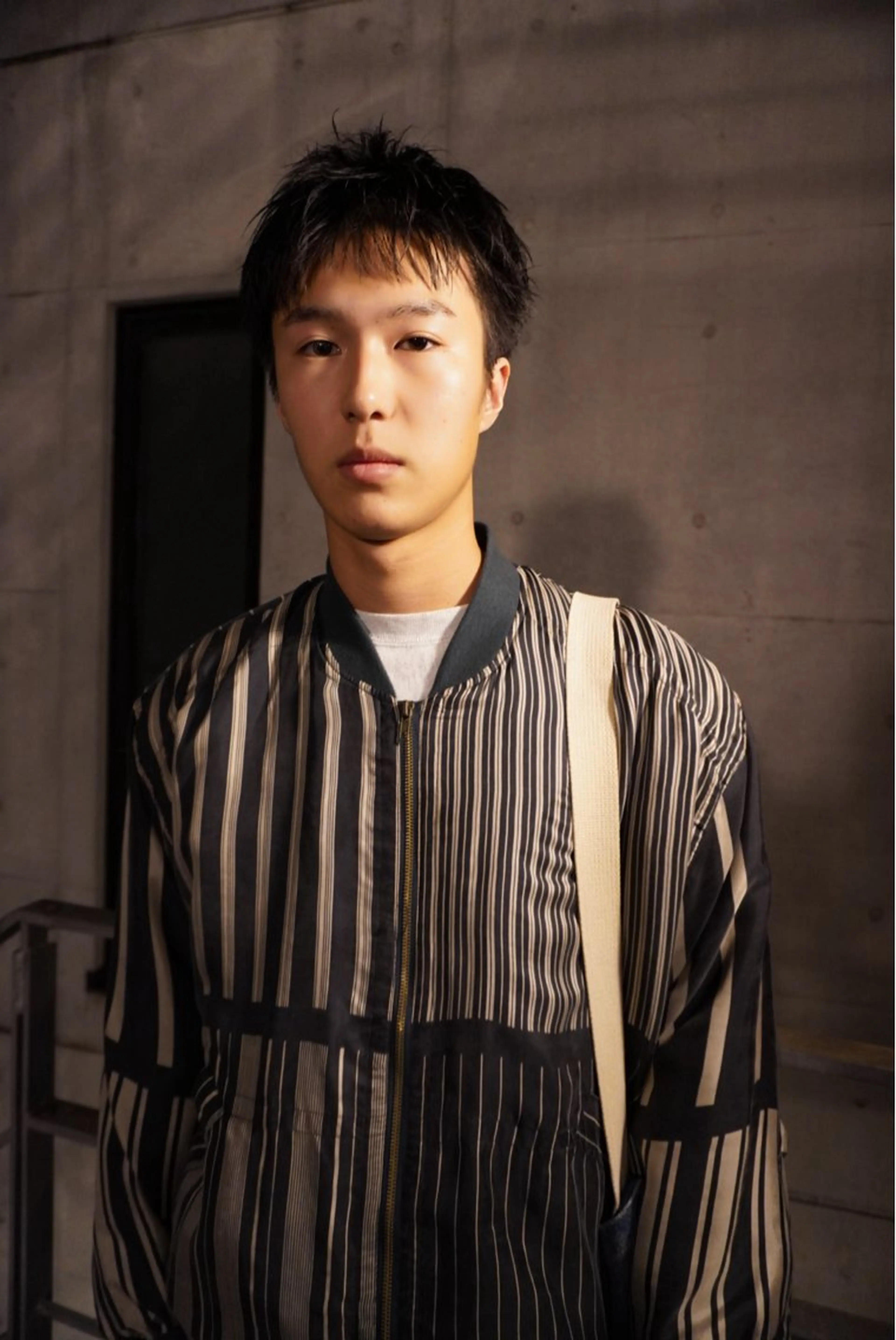 ショート メンズ スパイキーショート ショートヘア カット benji仙台所属・KOKI/ ボブ/ パーマ/透明感カラーのヘアスタイル