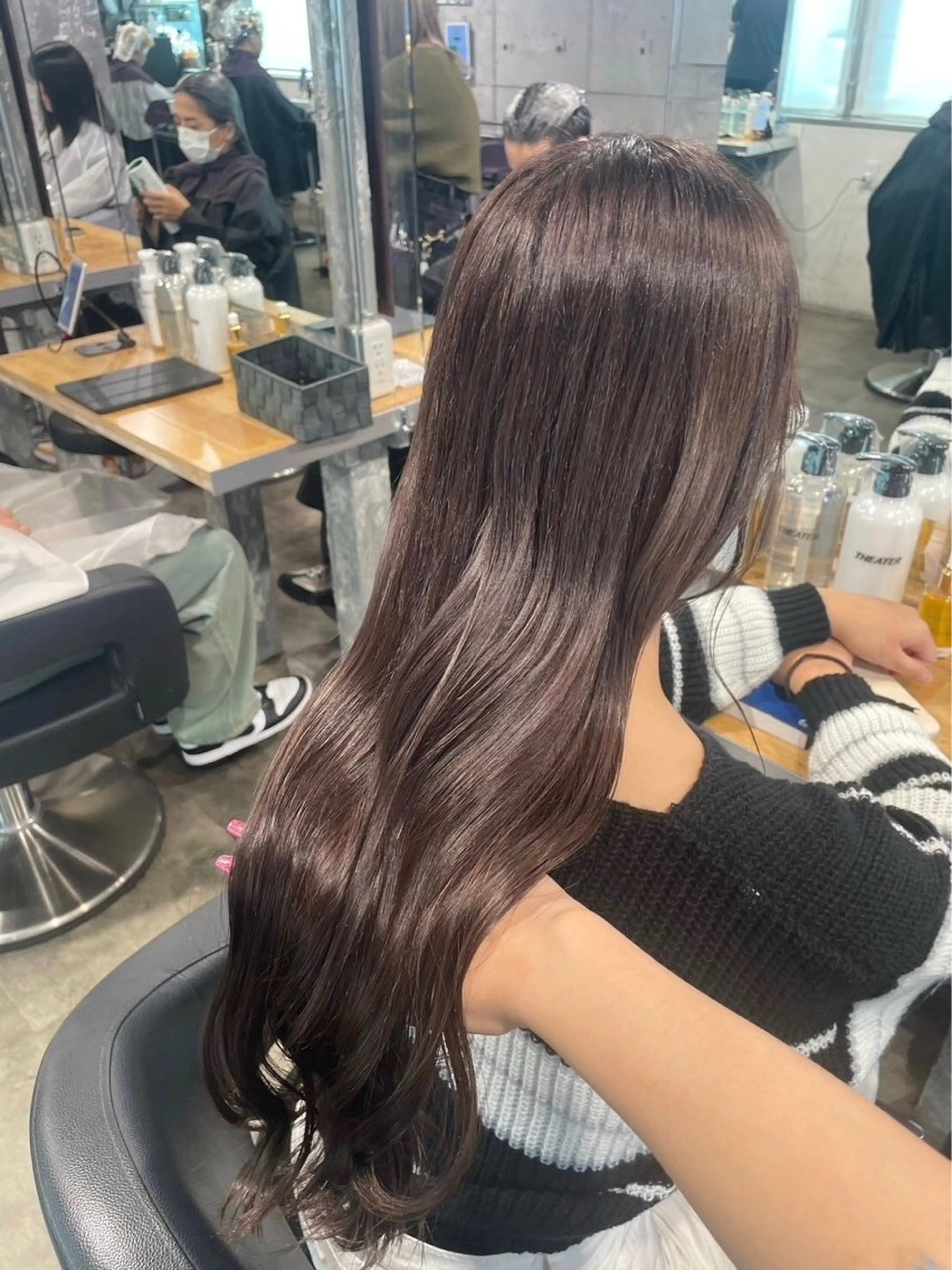 カラー ブリーチ ダブルカラー ブリーチなしカラー 髪質改善 透明感ベージュ🤎 manami👒🌿のヘアスタイル