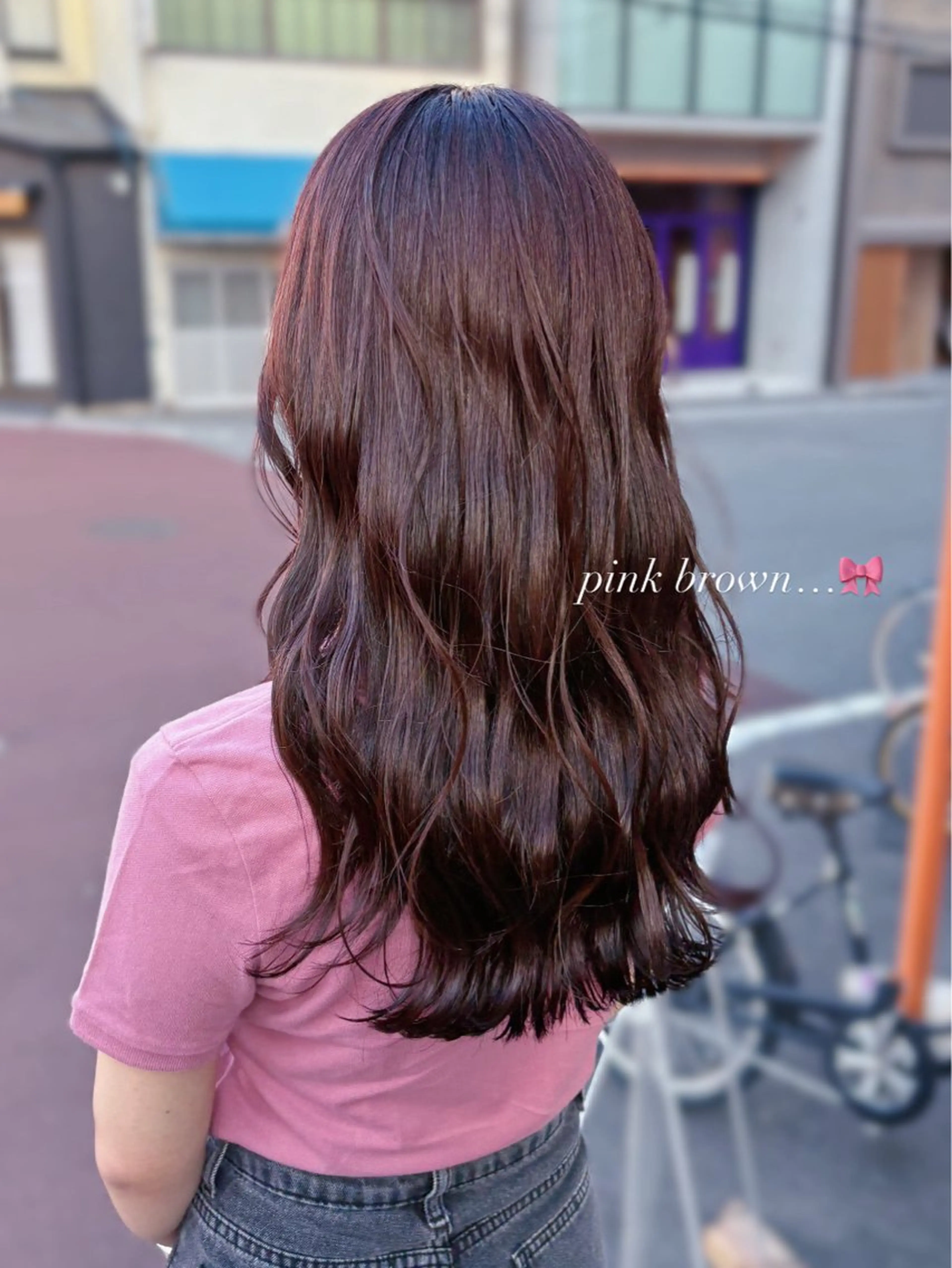 ロング ヘアカラー トリートメント °ʚ ふじくら なつみɞ°のヘアスタイル