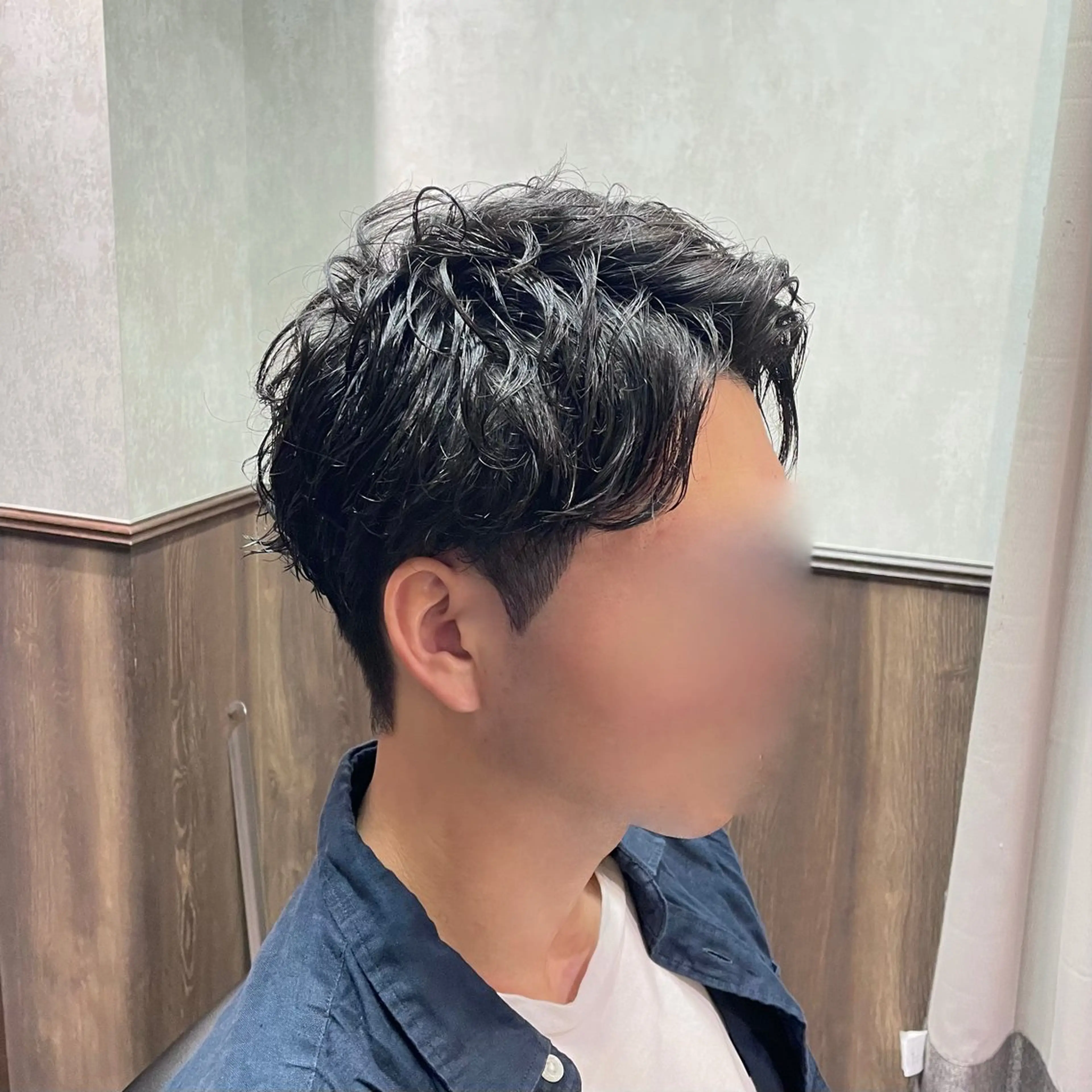 ショート パーマ LAVIE NEW STANDARD BARBER所属・YAMADA 🌿のヘアスタイル
