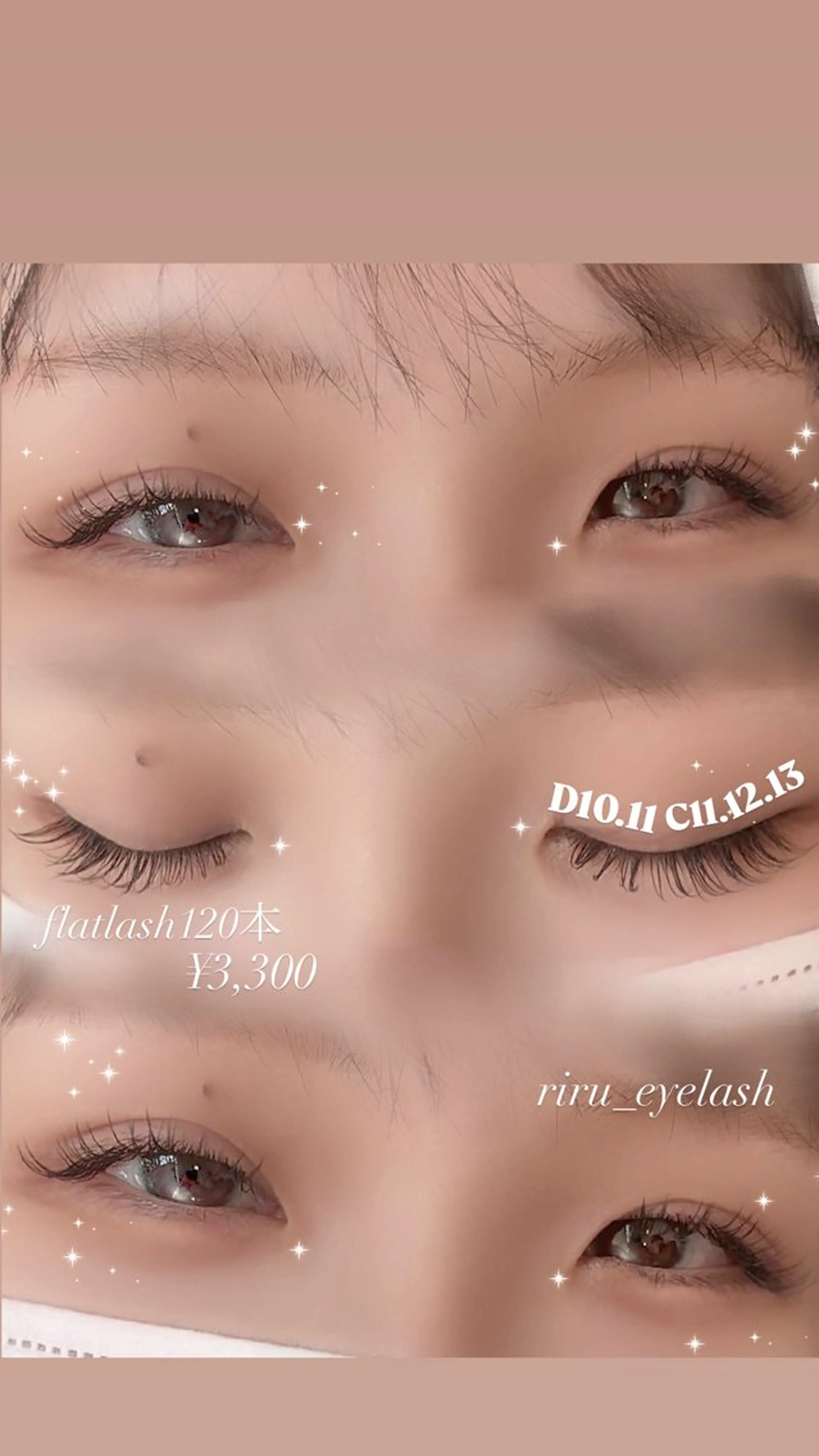 マツエク・マツパ enable所属・Riru eyelashのマツエク・マツパデザイン