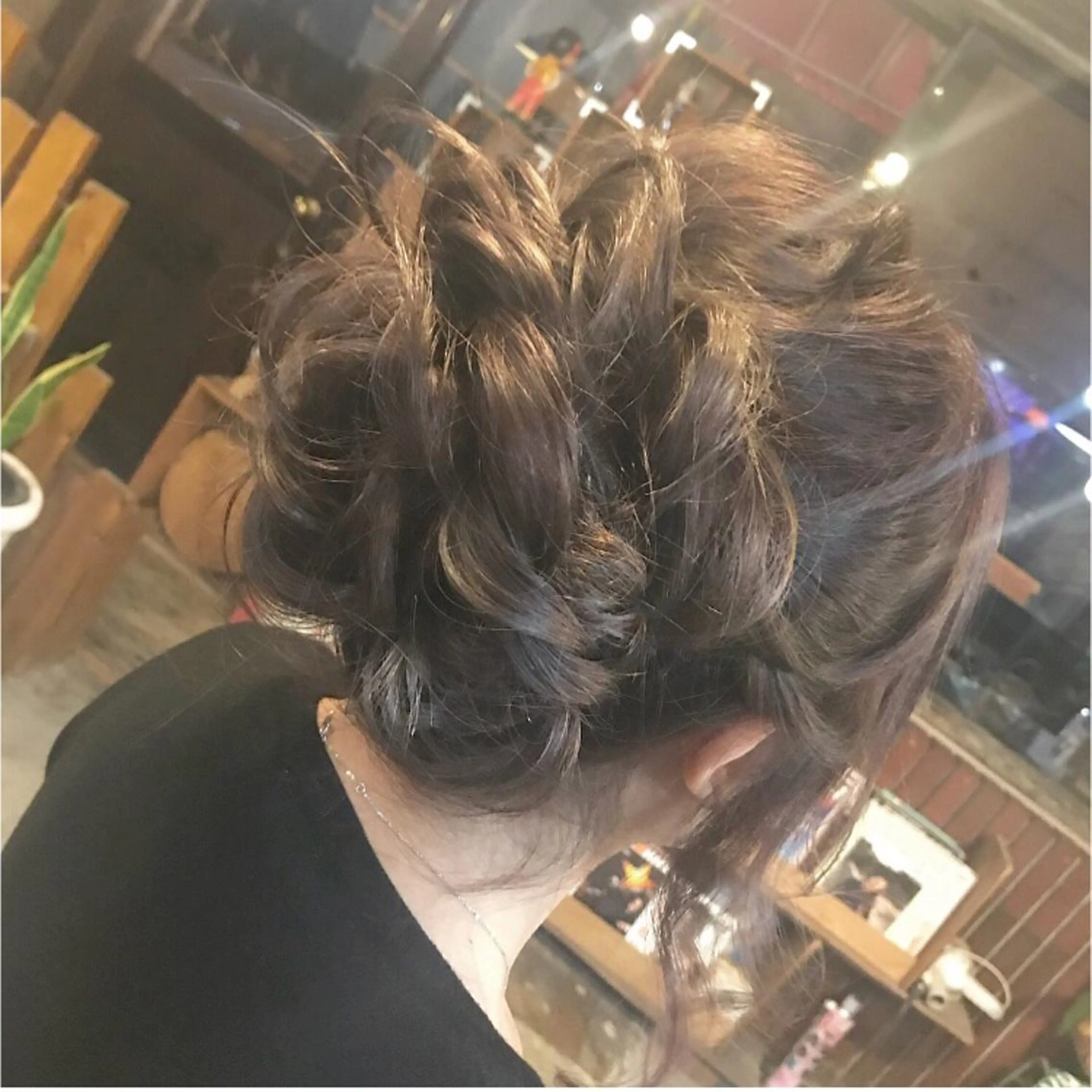 ヘアアレンジ ヘアセット 玉木 育実のヘアスタイル