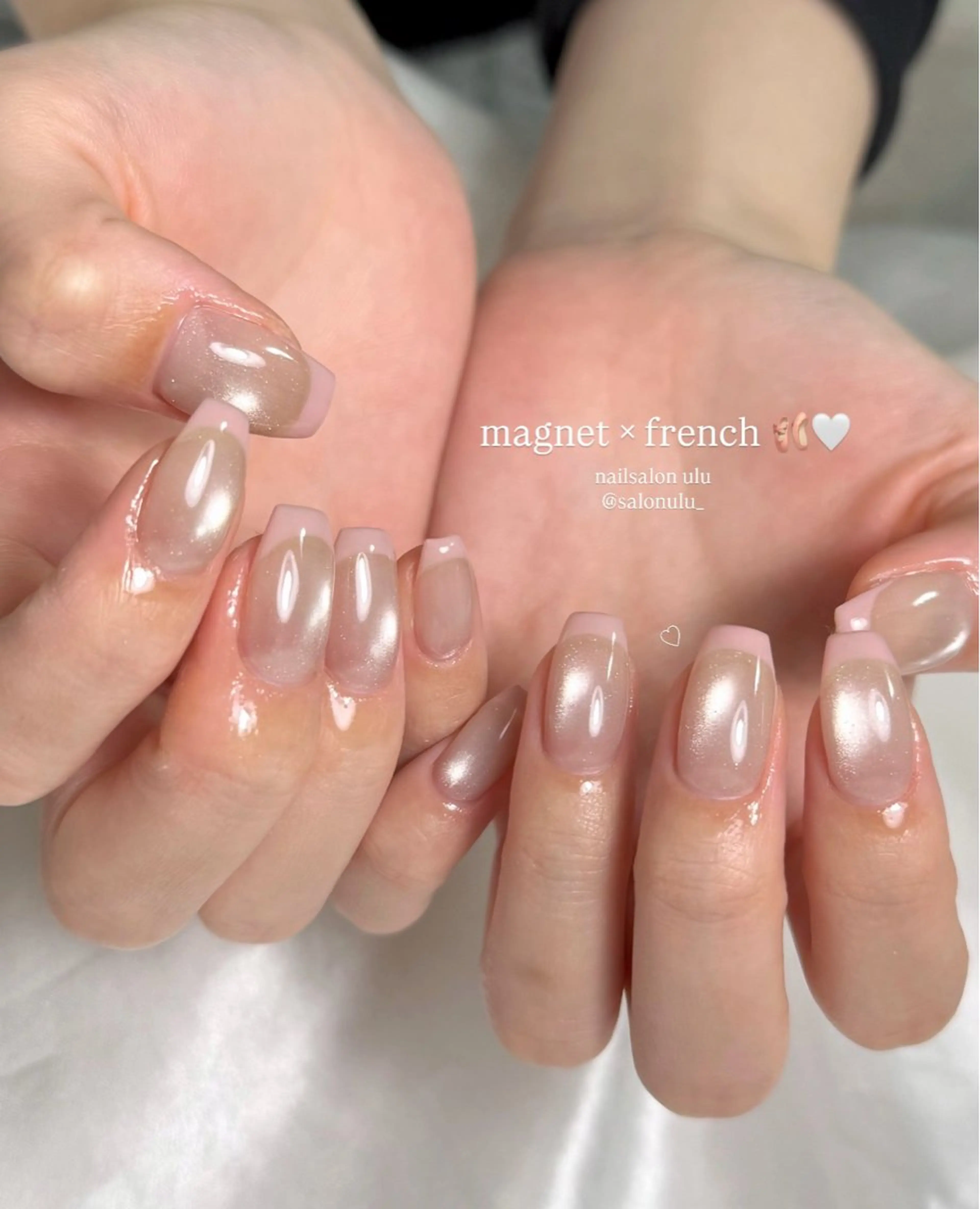 ネイル マグネットネイル ハンドネイル nailsalon uluのネイルデザイン