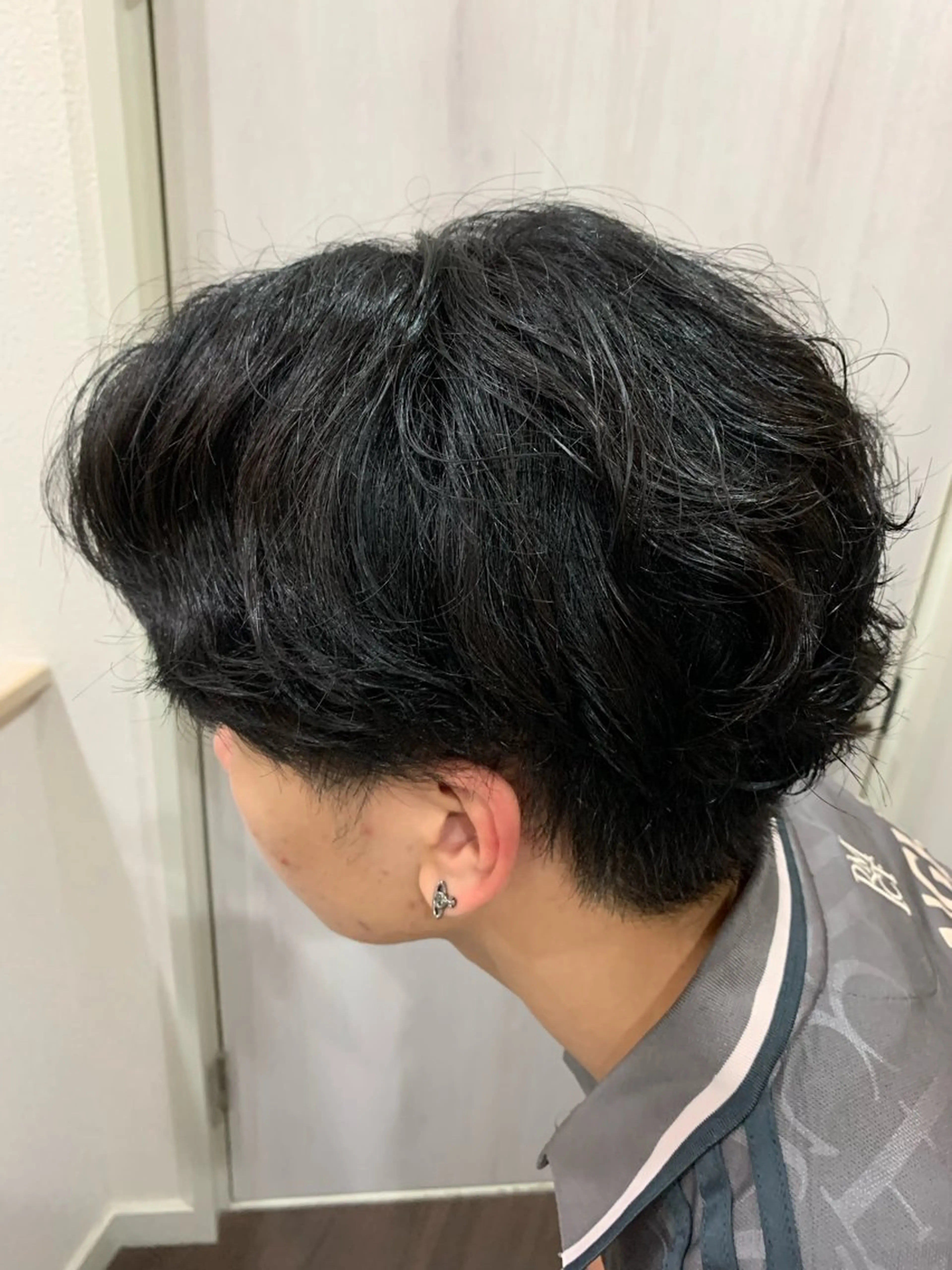 🔴オーガニックカラー＋オージュアケア （メンズ）の写真