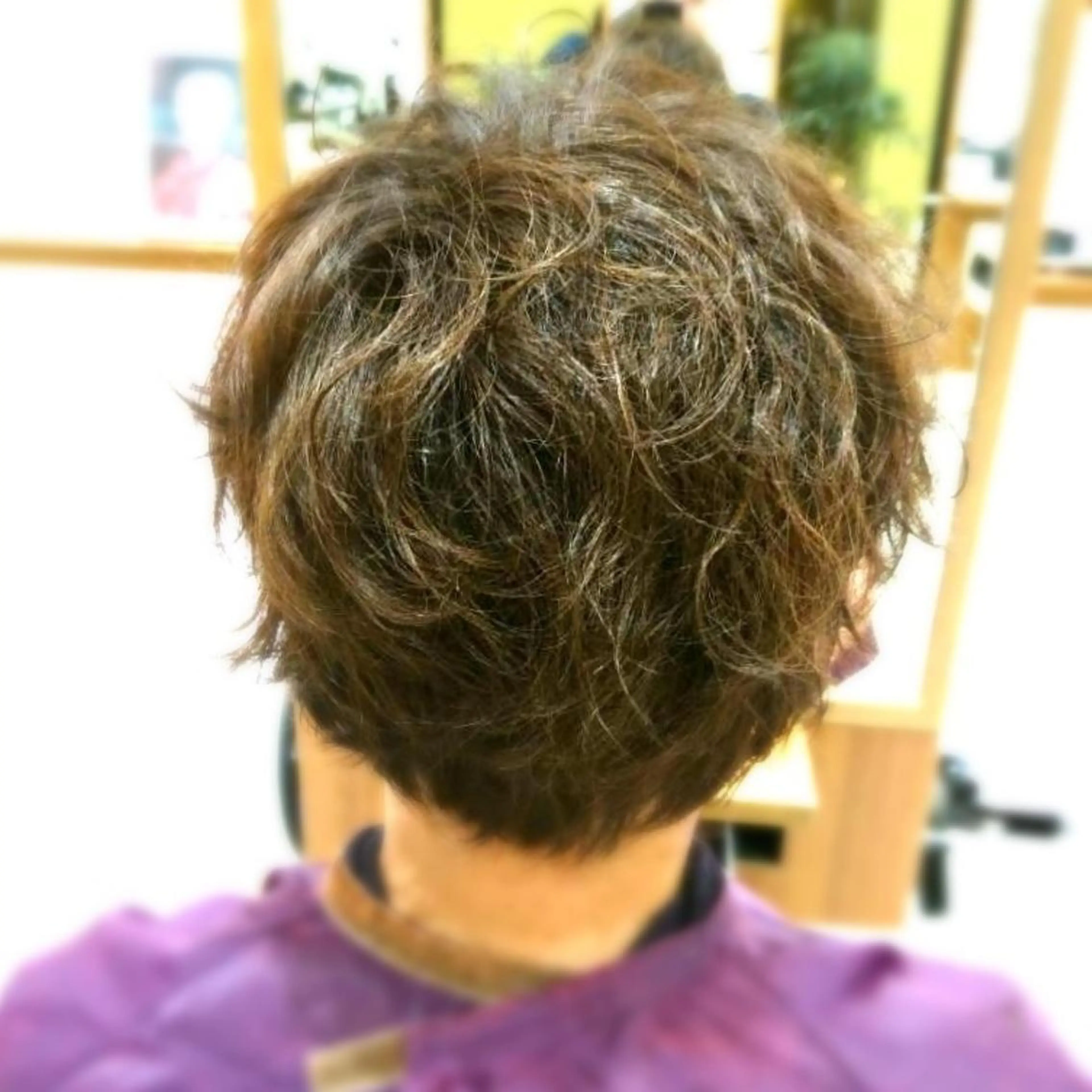 ショート パーマ カラー メンズ メンズハイライト メンズパーマ ハイライトカラー ハイライト LUXBEmare所属・TAKA ☆のその他イメージ