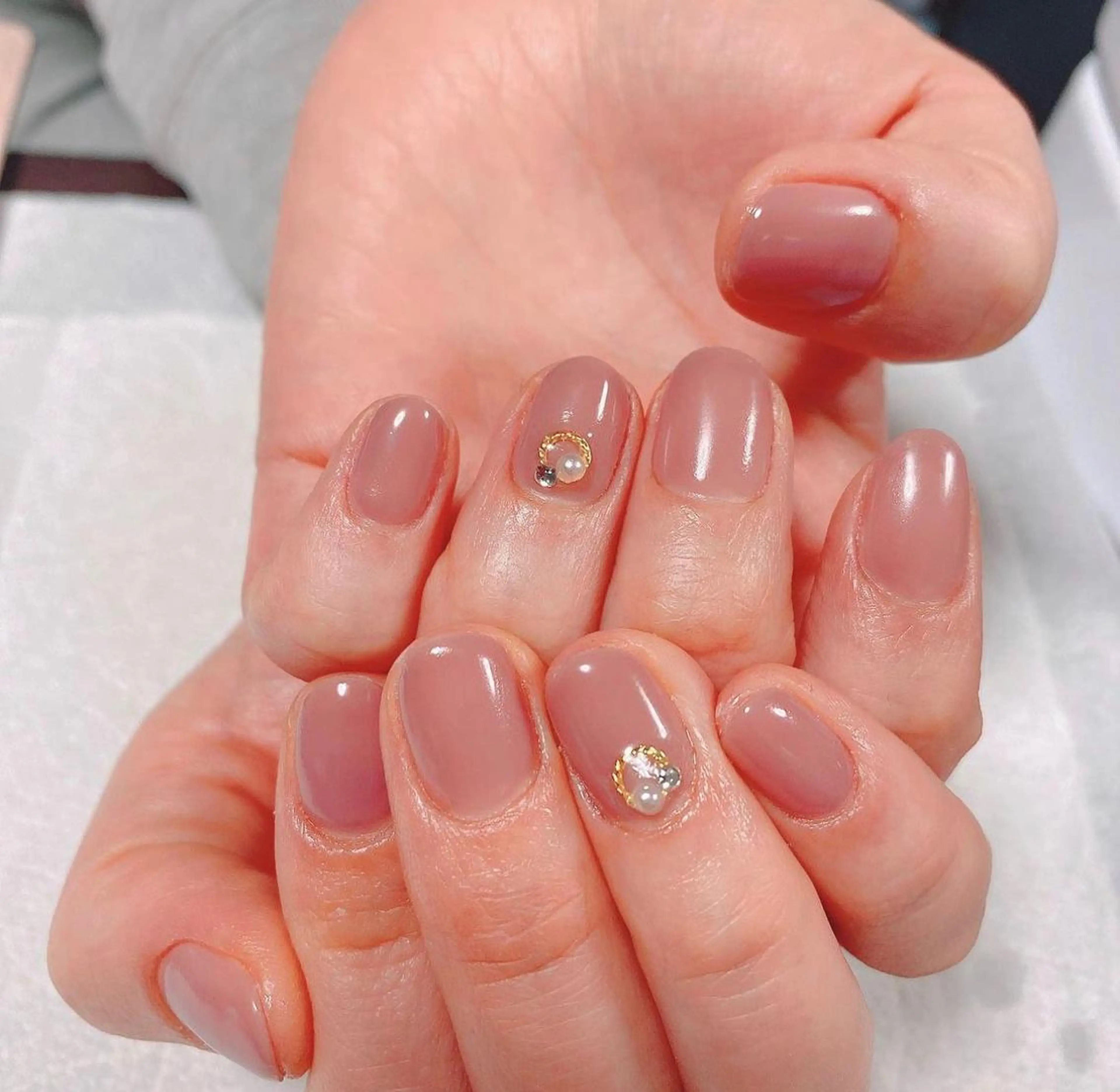 ネイル シンプルネイル GODDESSNAIL所属・GODDESNAIL satomiのネイルデザイン