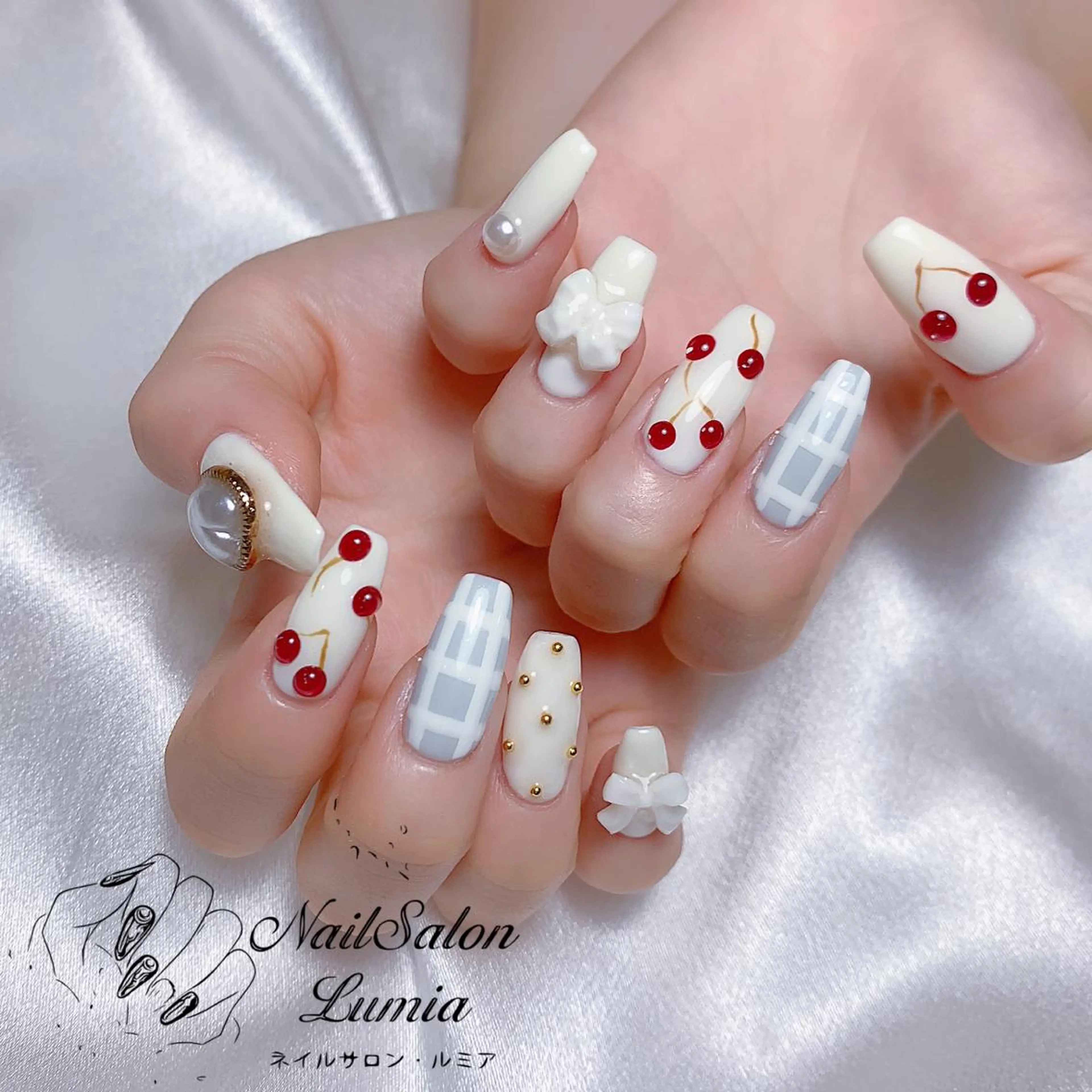 ネイル ハンドネイル ネイルサロン ルミア Lumia 店長のネイルデザイン