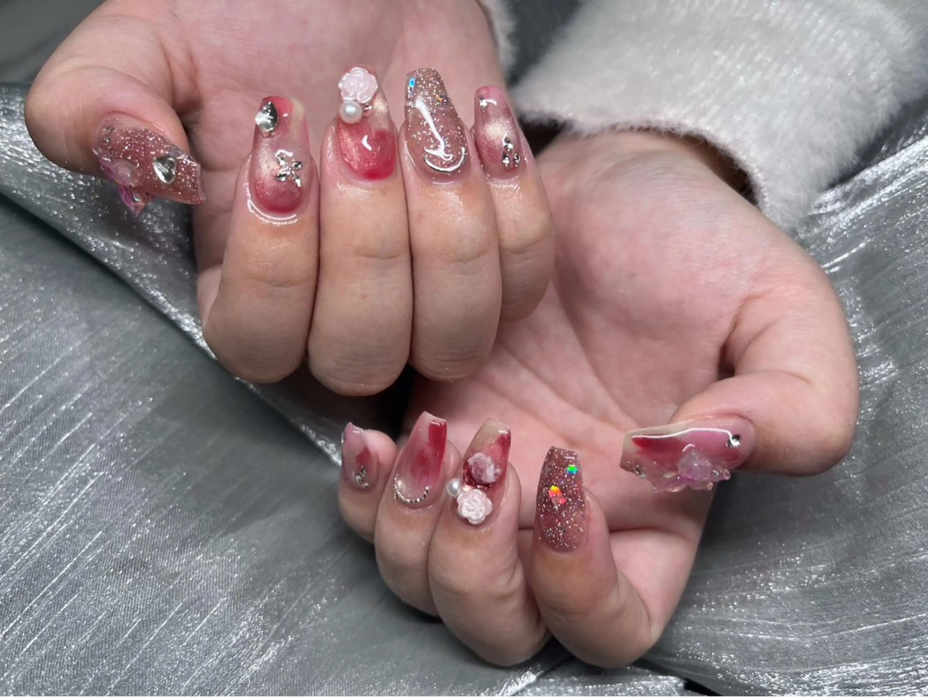 ネイル ハンドネイル ♥Re:JUvia 　JUMI♥のネイルデザイン