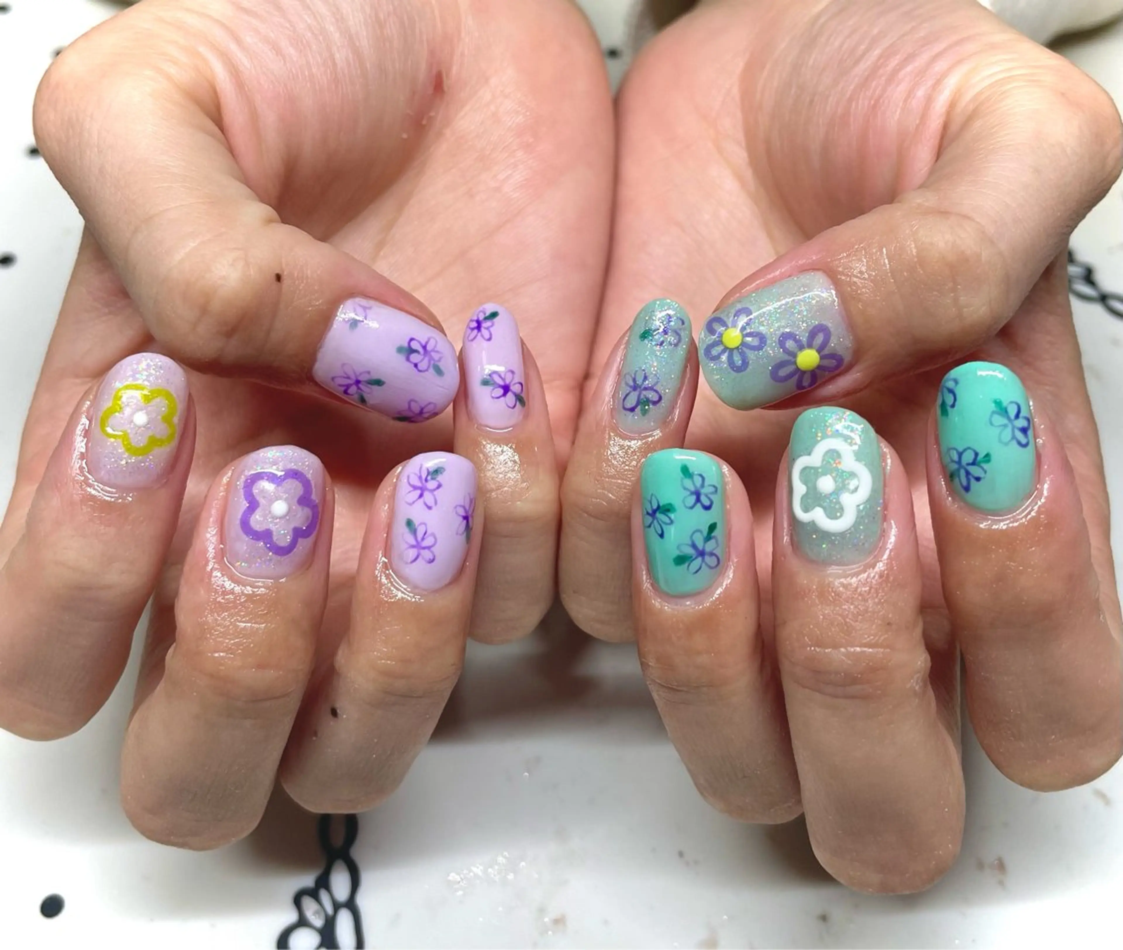 ネイル ハンドネイル nailsalon sugarr所属・nailist cocoのネイルデザイン