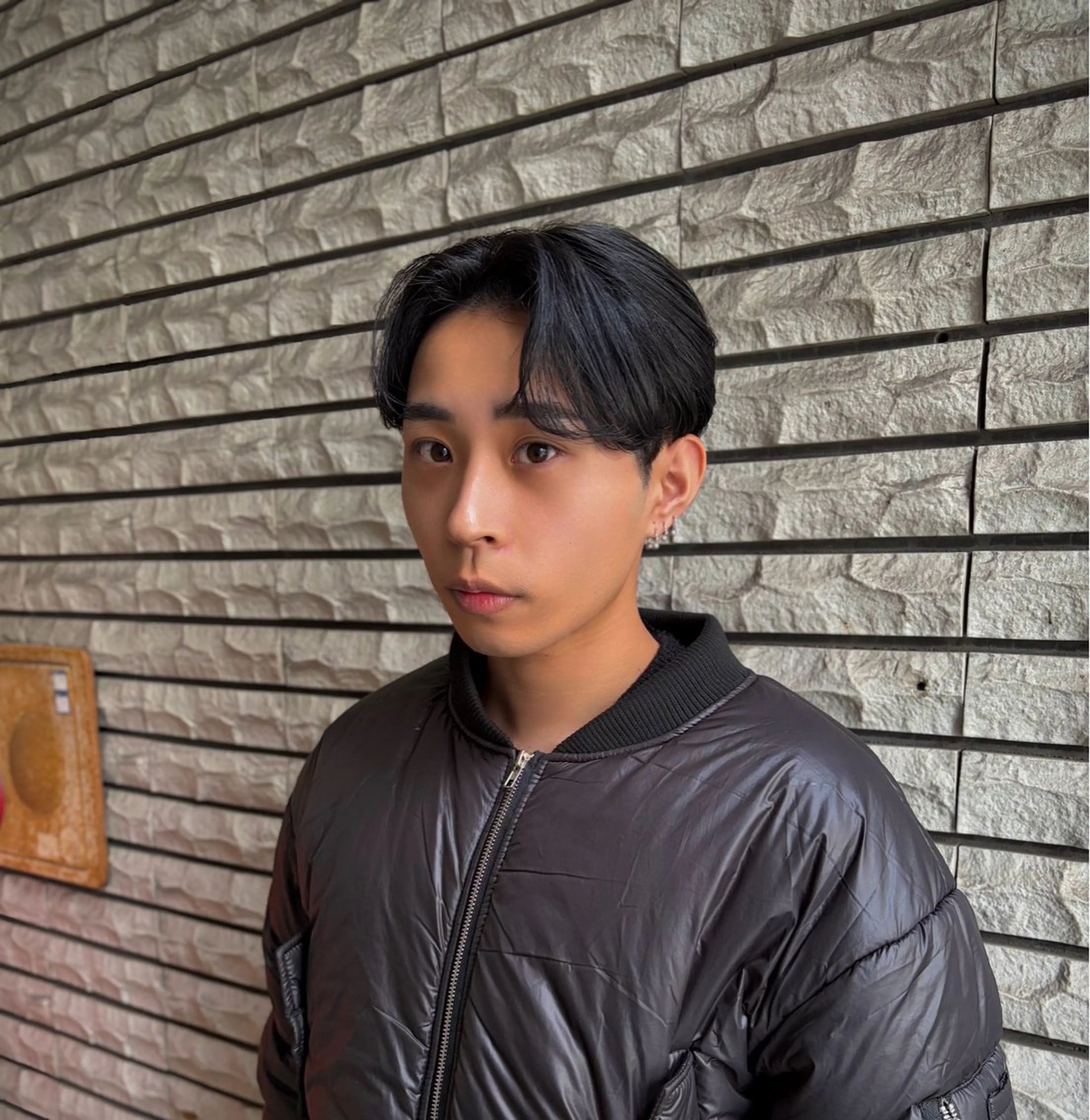 ショート メンズ センターパート カット daichi (UMM)のヘアスタイル