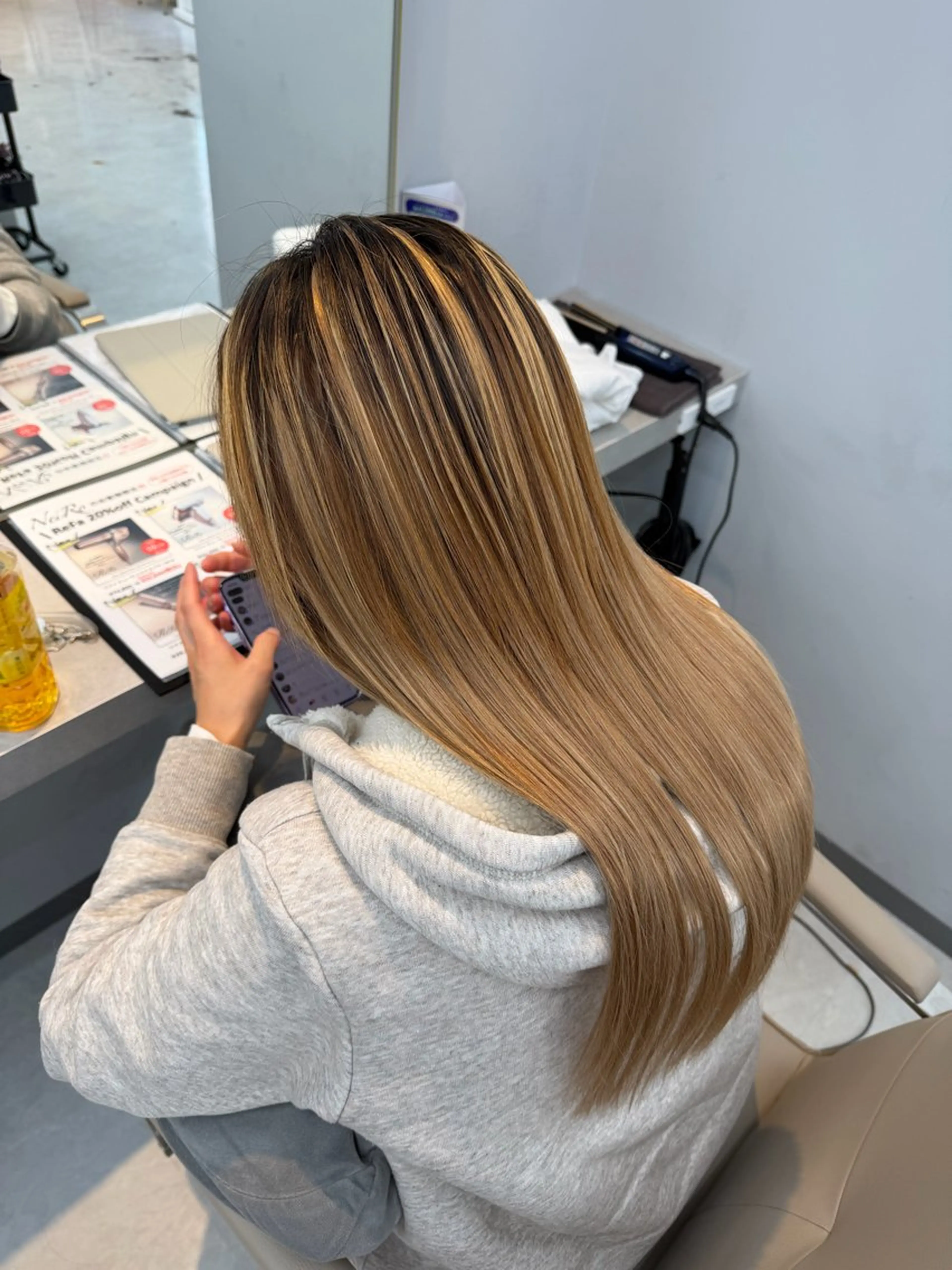 ロング エクステ NeiRo 北千住 ユリのヘアスタイル